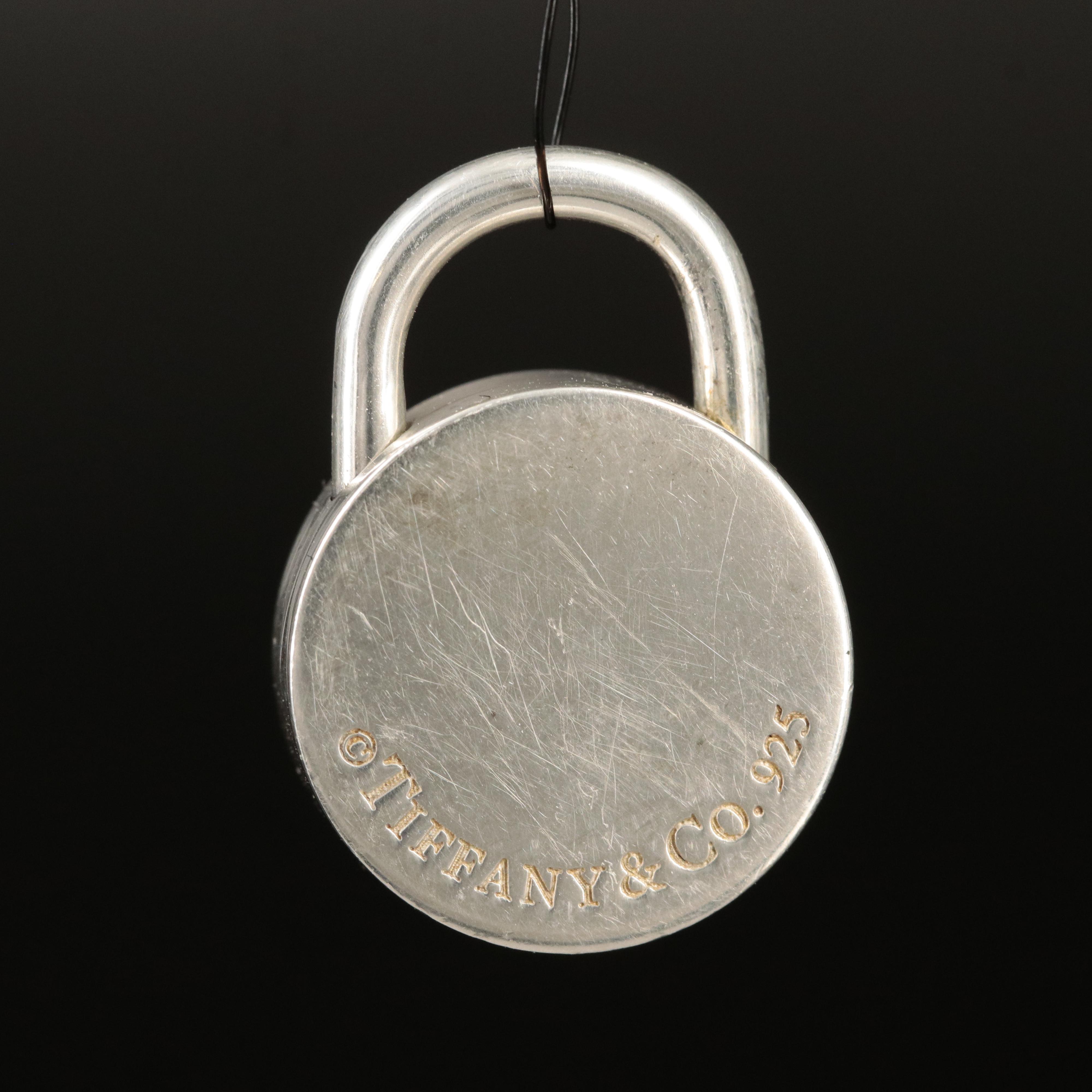 Tiffany & Co. Sterling "Class of '08" Round Lock Charm