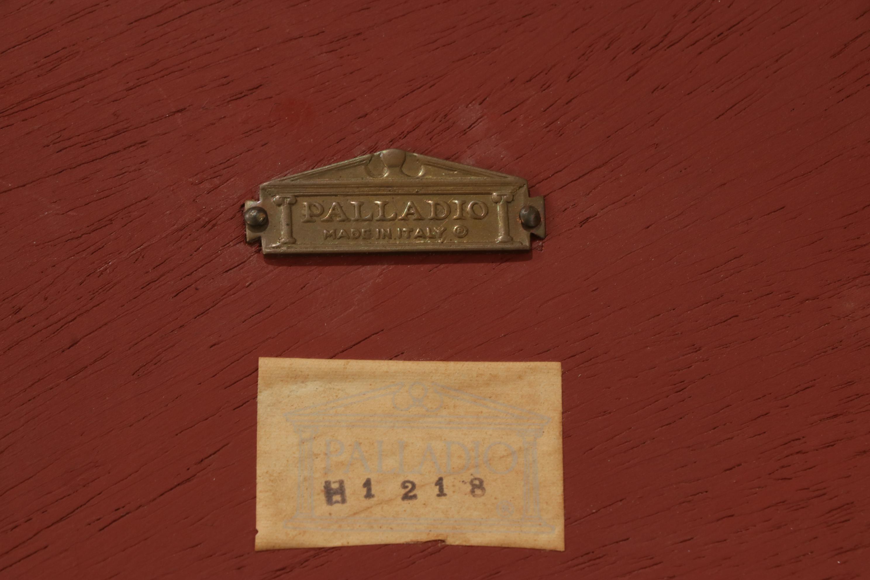 Palladio Italian Baroque Style Cream and Gold Painted Coffee Table