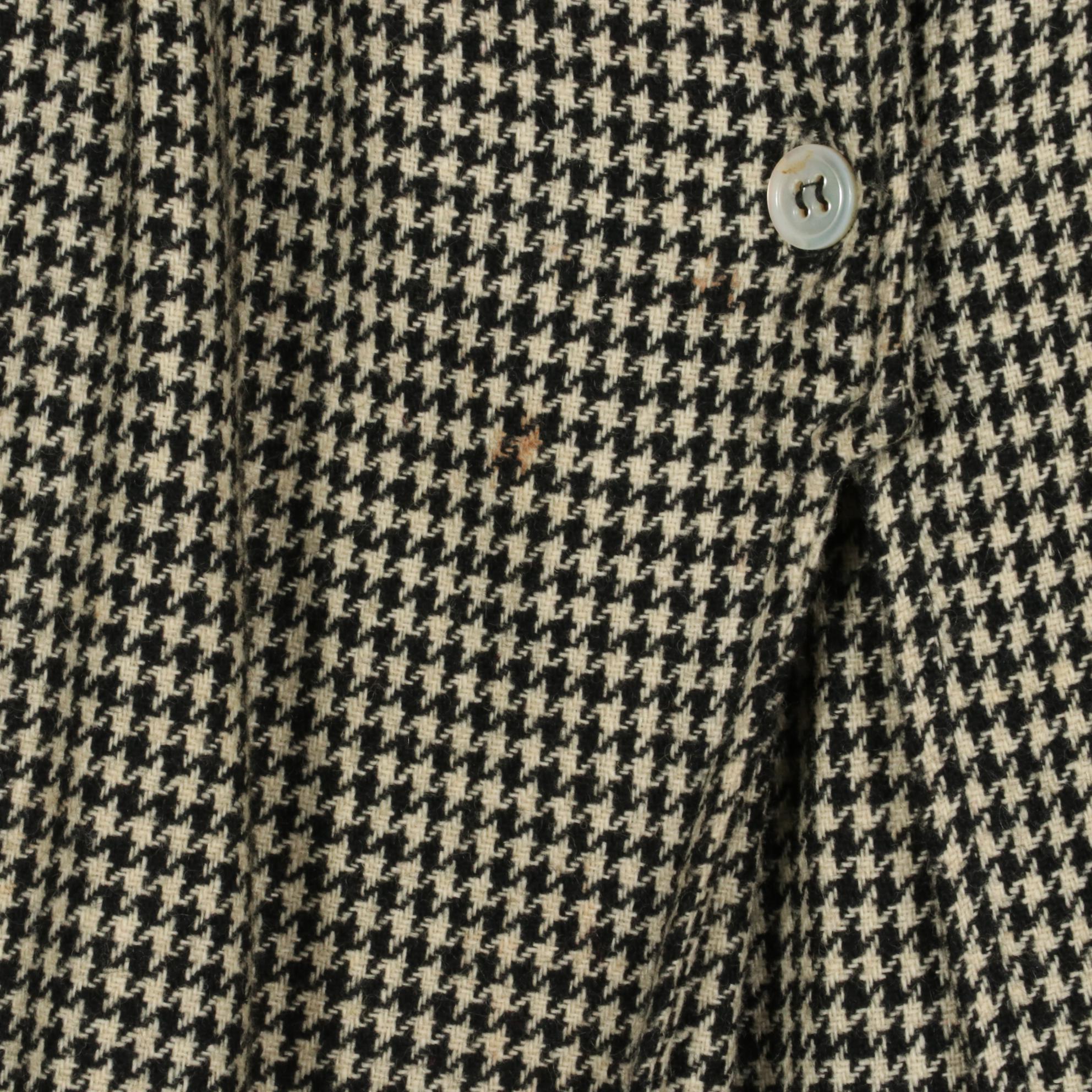 Plaid and Houndstooth Wool Skirts