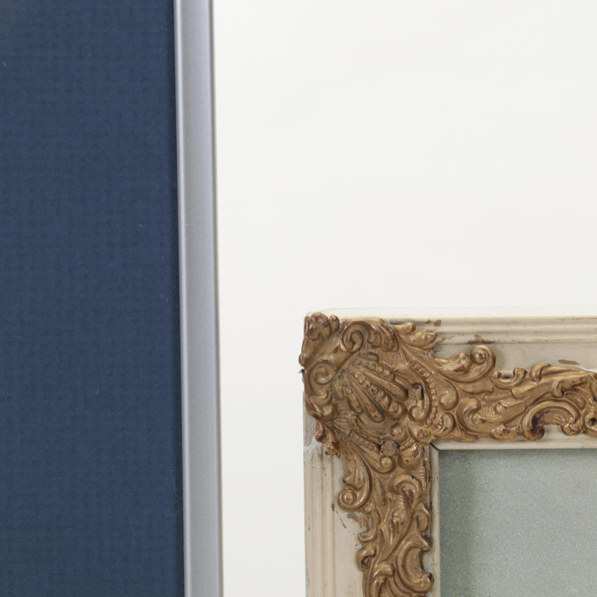 Color Lithograph After P. de Longpré "Spring Favorites" With Watercolor Painting