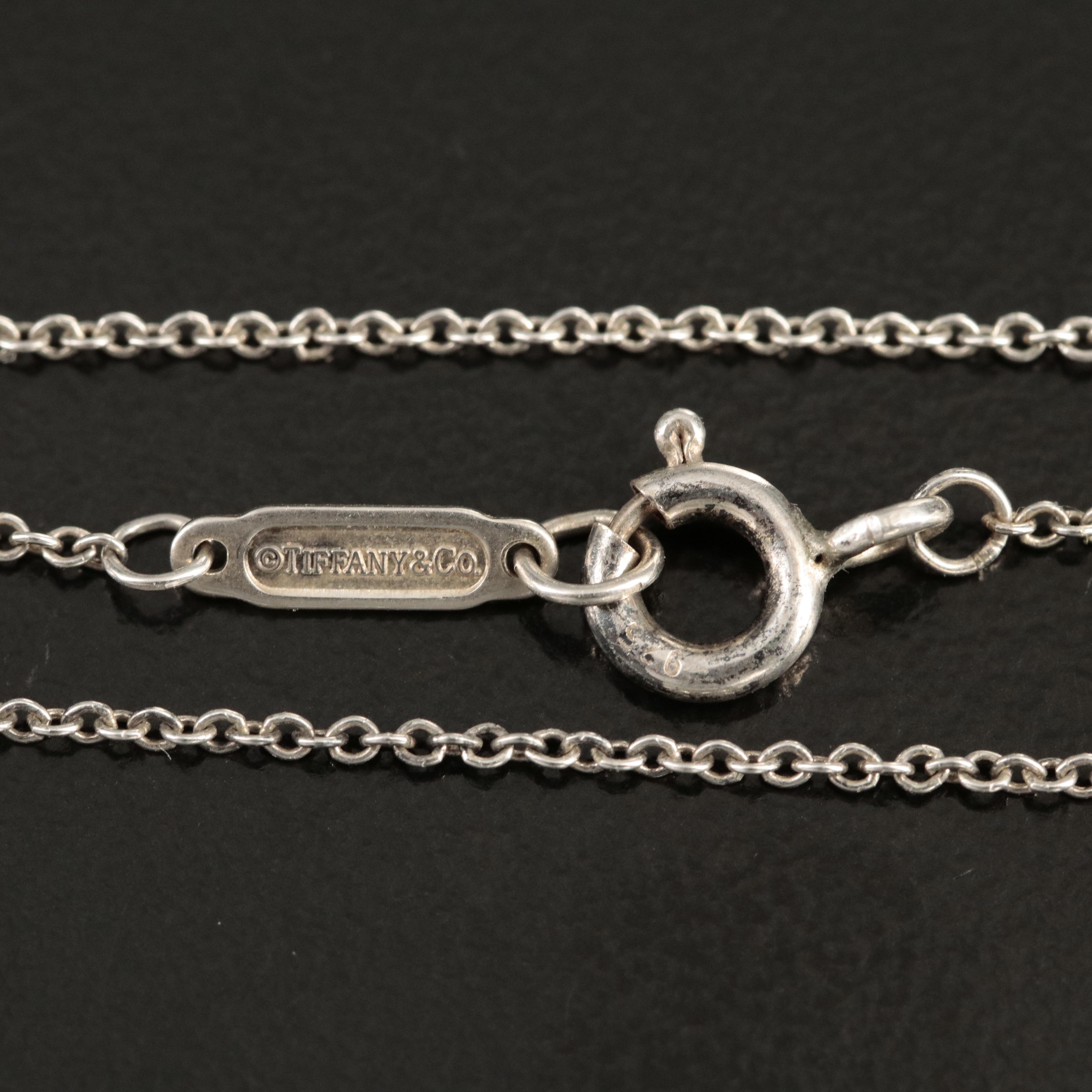 Tiffany & Co. "1837" Sterling Interlocking Circle Necklace