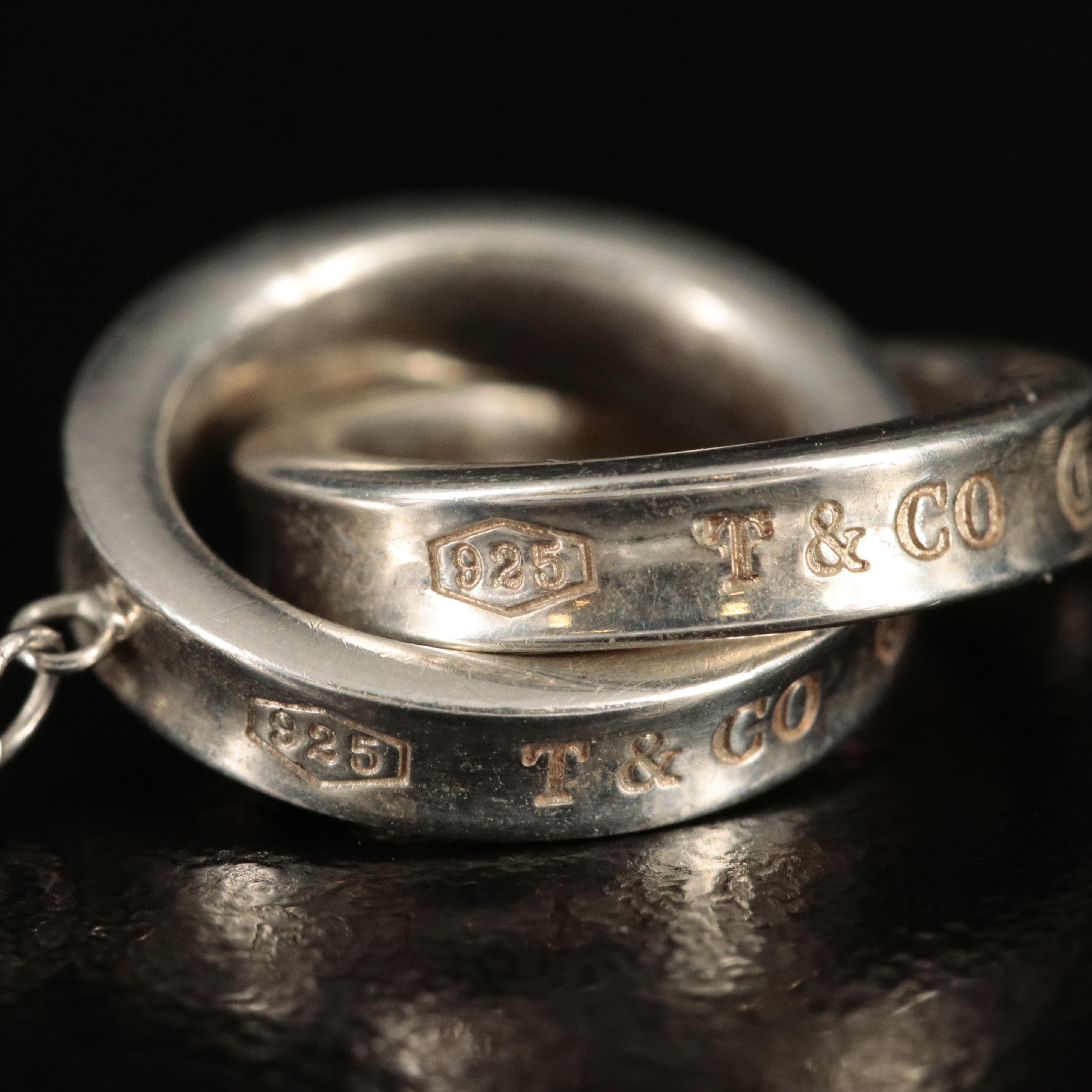 Tiffany & Co. "1837" Sterling Interlocking Circle Necklace