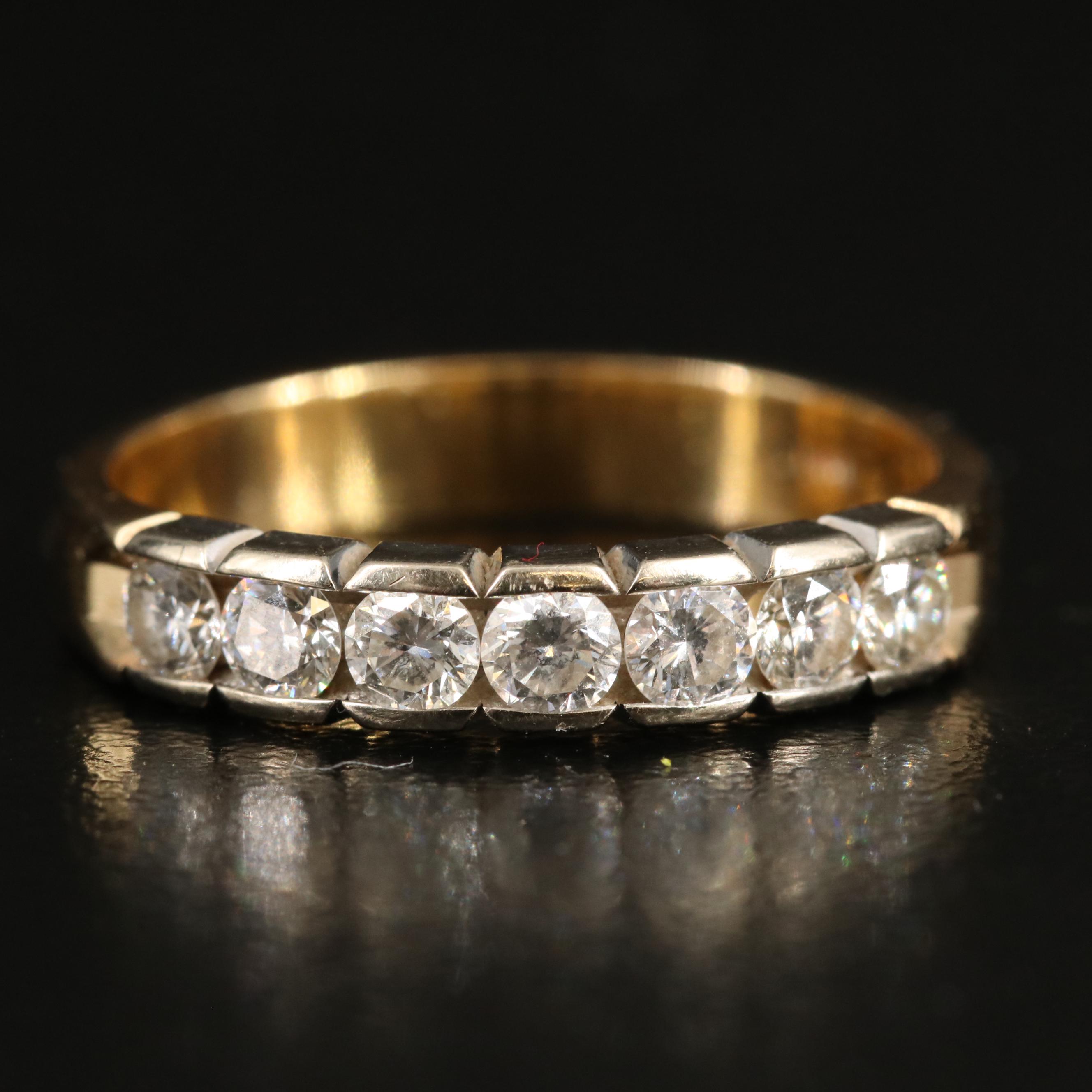Alfred Levitt 14K 0.74 CTW Diamond Band