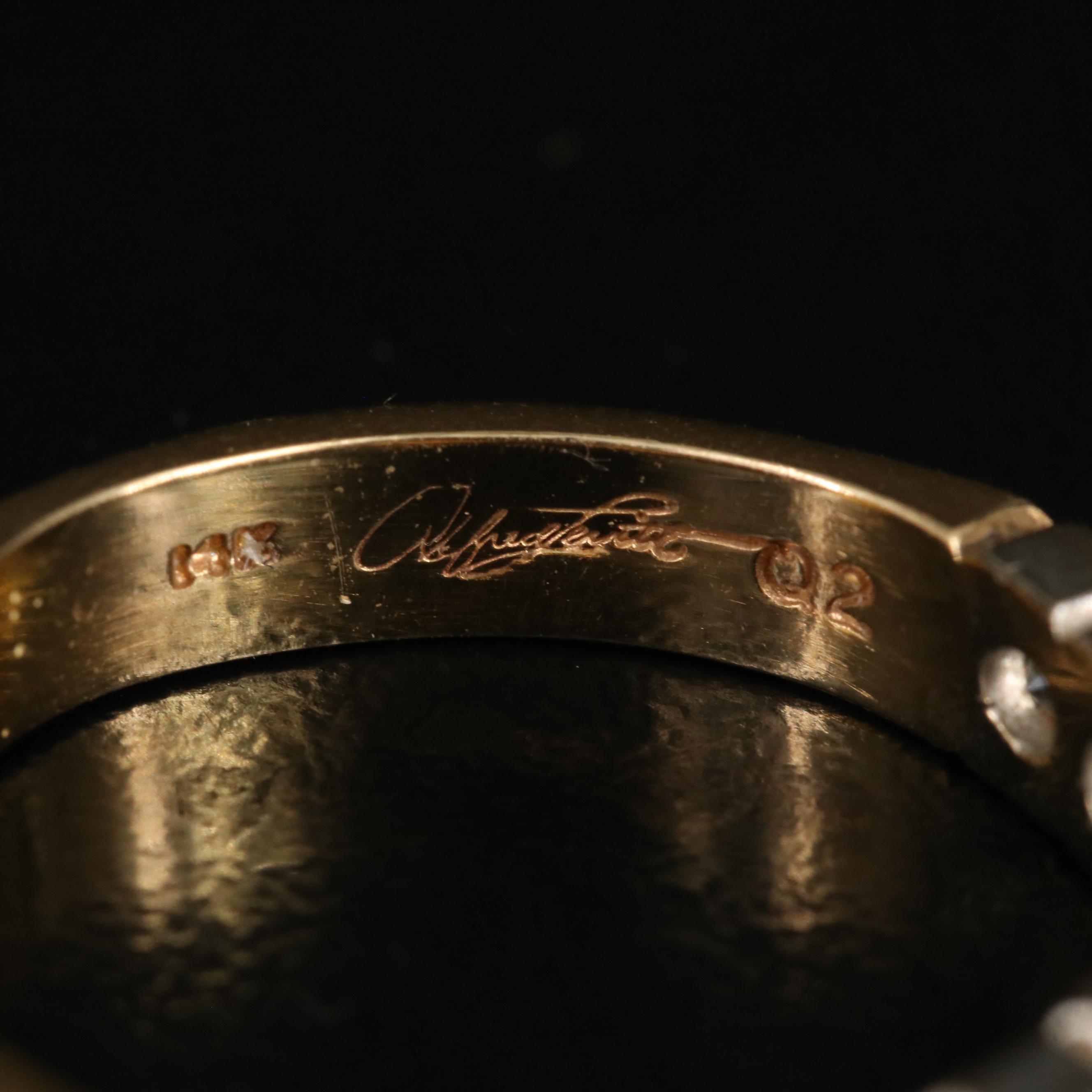 Alfred Levitt 14K 0.74 CTW Diamond Band