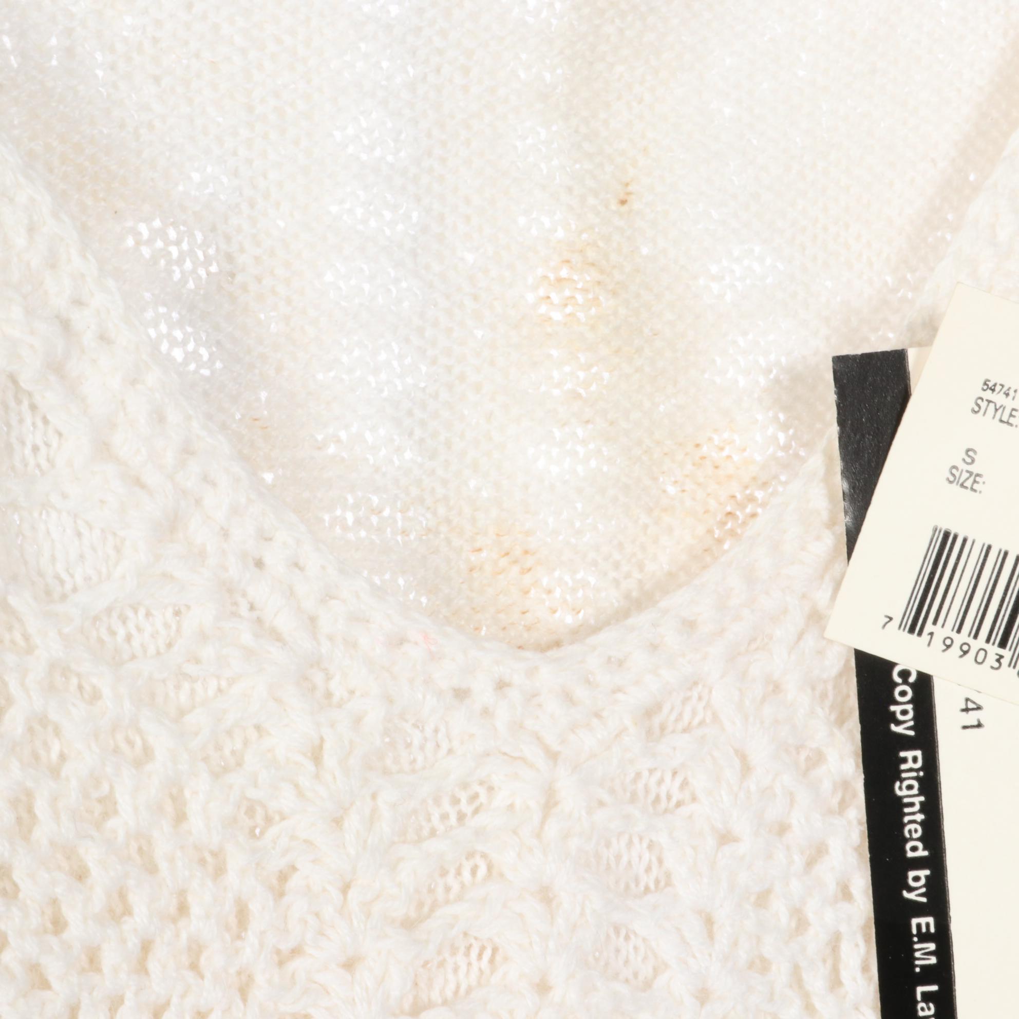 Lord & Taylor, Vivanti, Collection, and More Knit and Crochet Short Sleeve Tops