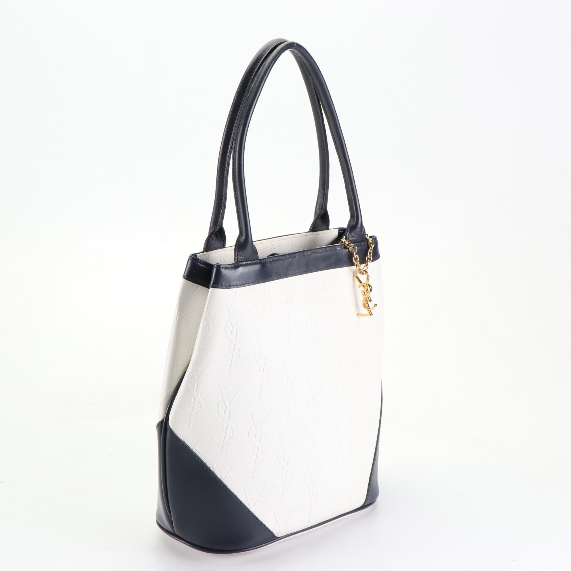 Yves Saint Laurent Shoulder Bag in Monogram Leather