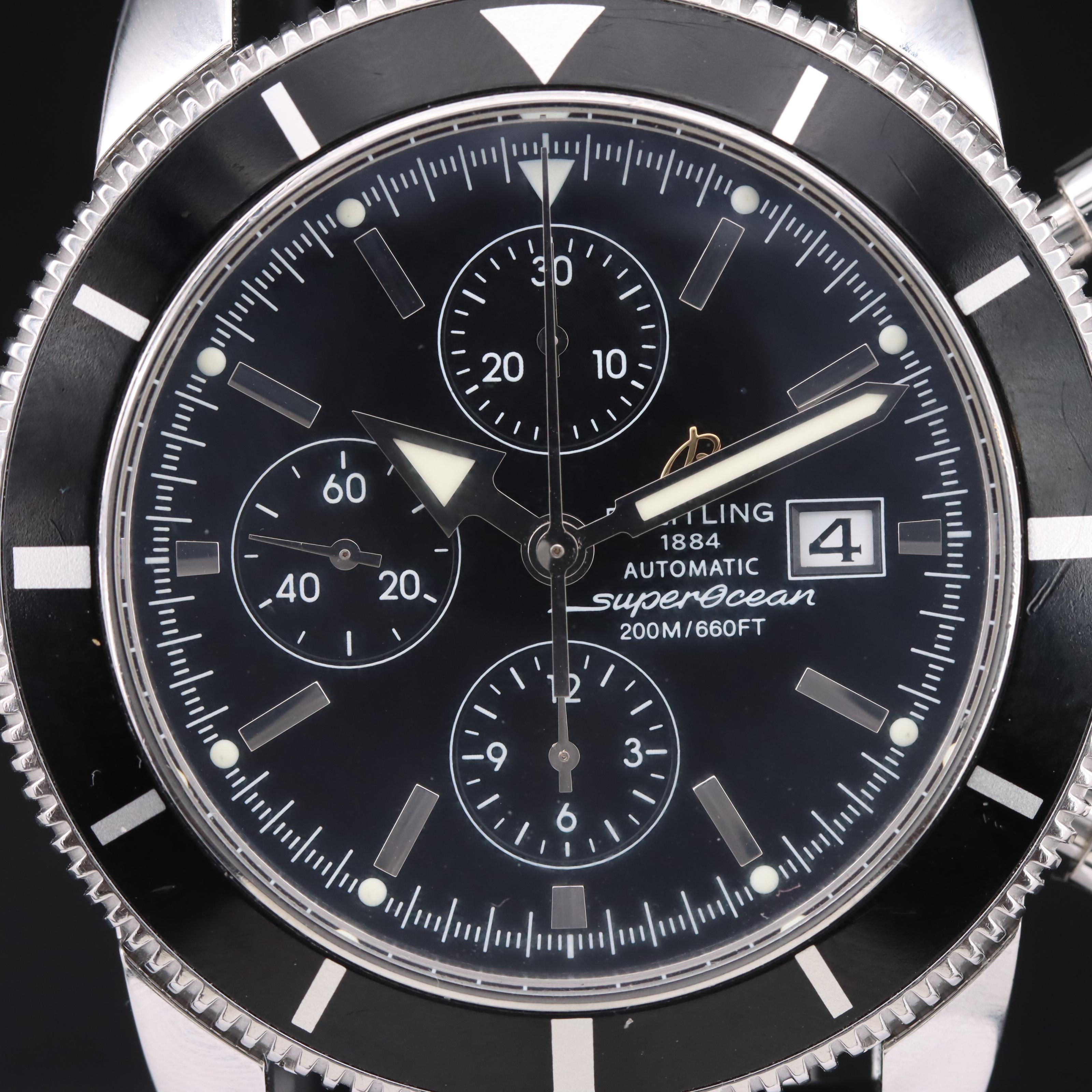 Breitling Superocean Heritage Chronograph 46mm Steel Automatic Watch