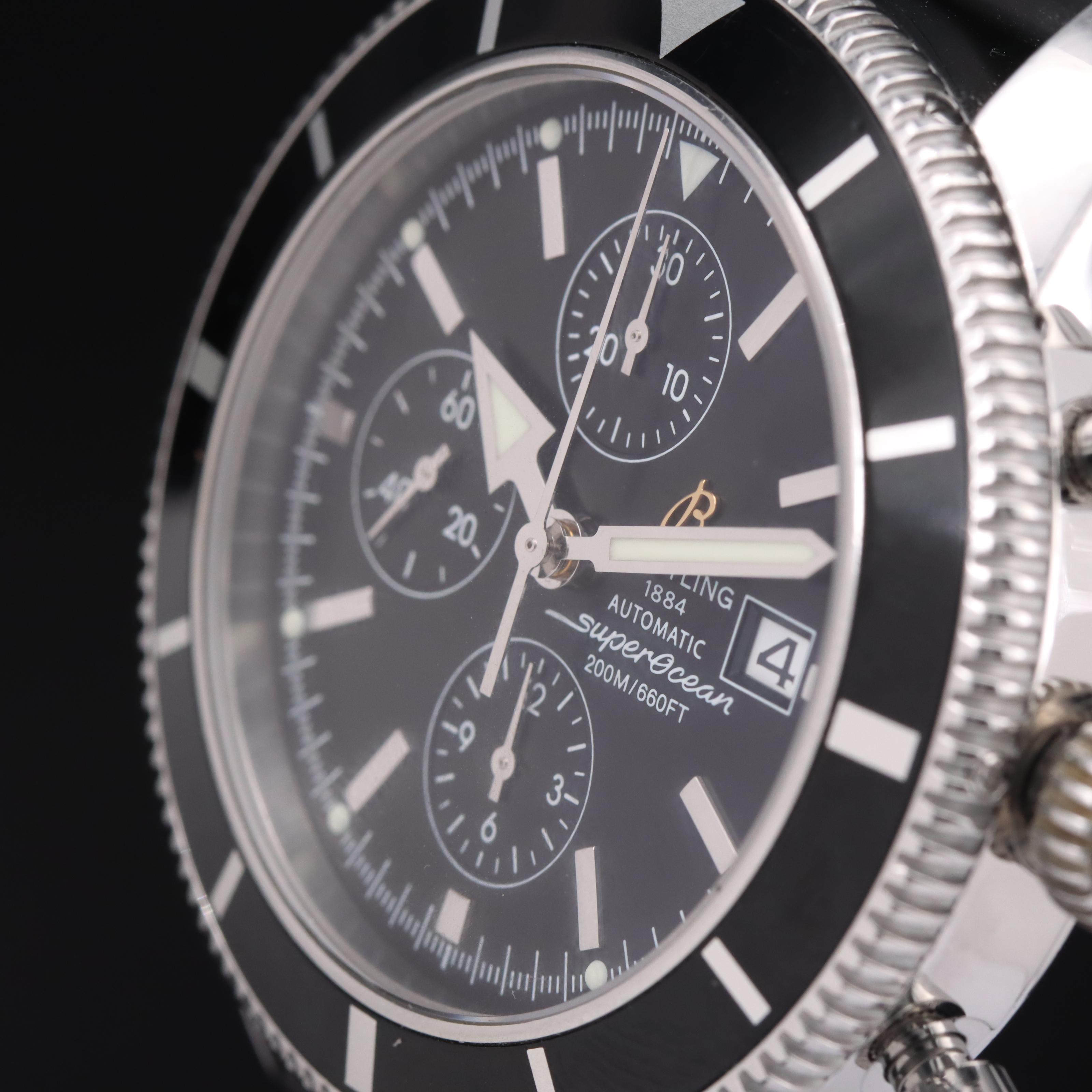 Breitling Superocean Heritage Chronograph 46mm Steel Automatic Watch