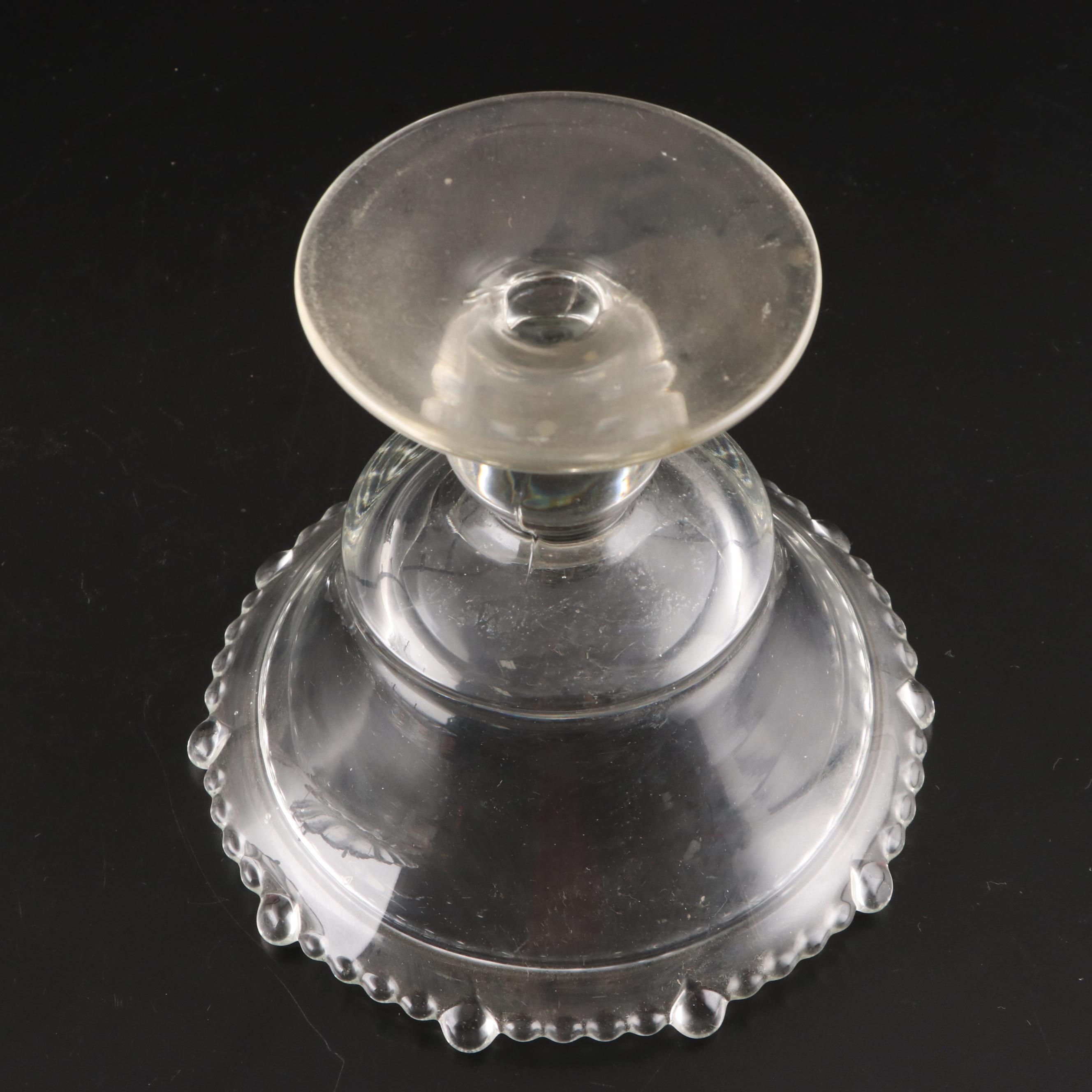 Fostoria Crystal Pitcher and Bowl with Other Crystal and Glass Tableware