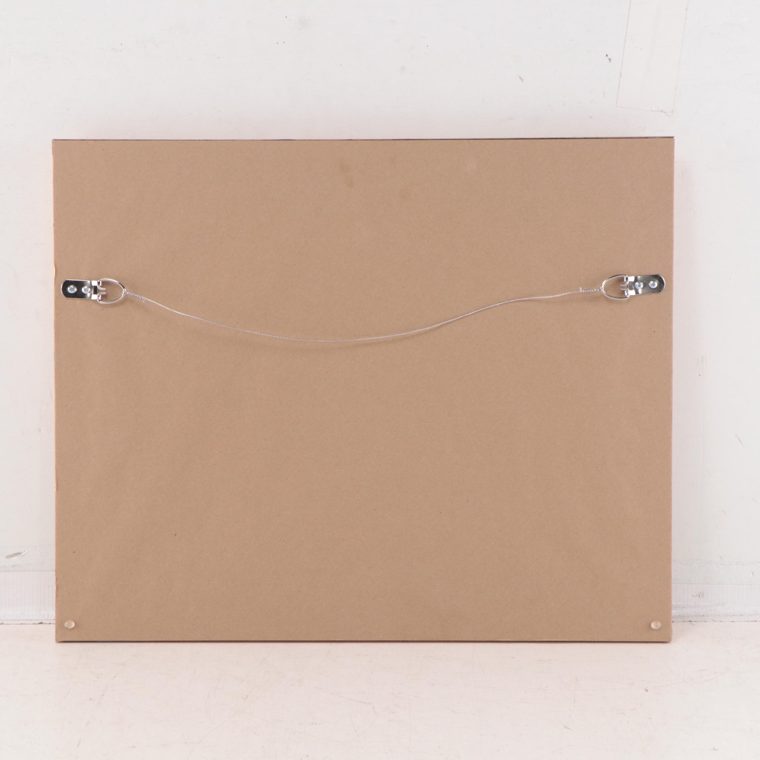 Oil Painting of Coastal Landscape, 21st Century