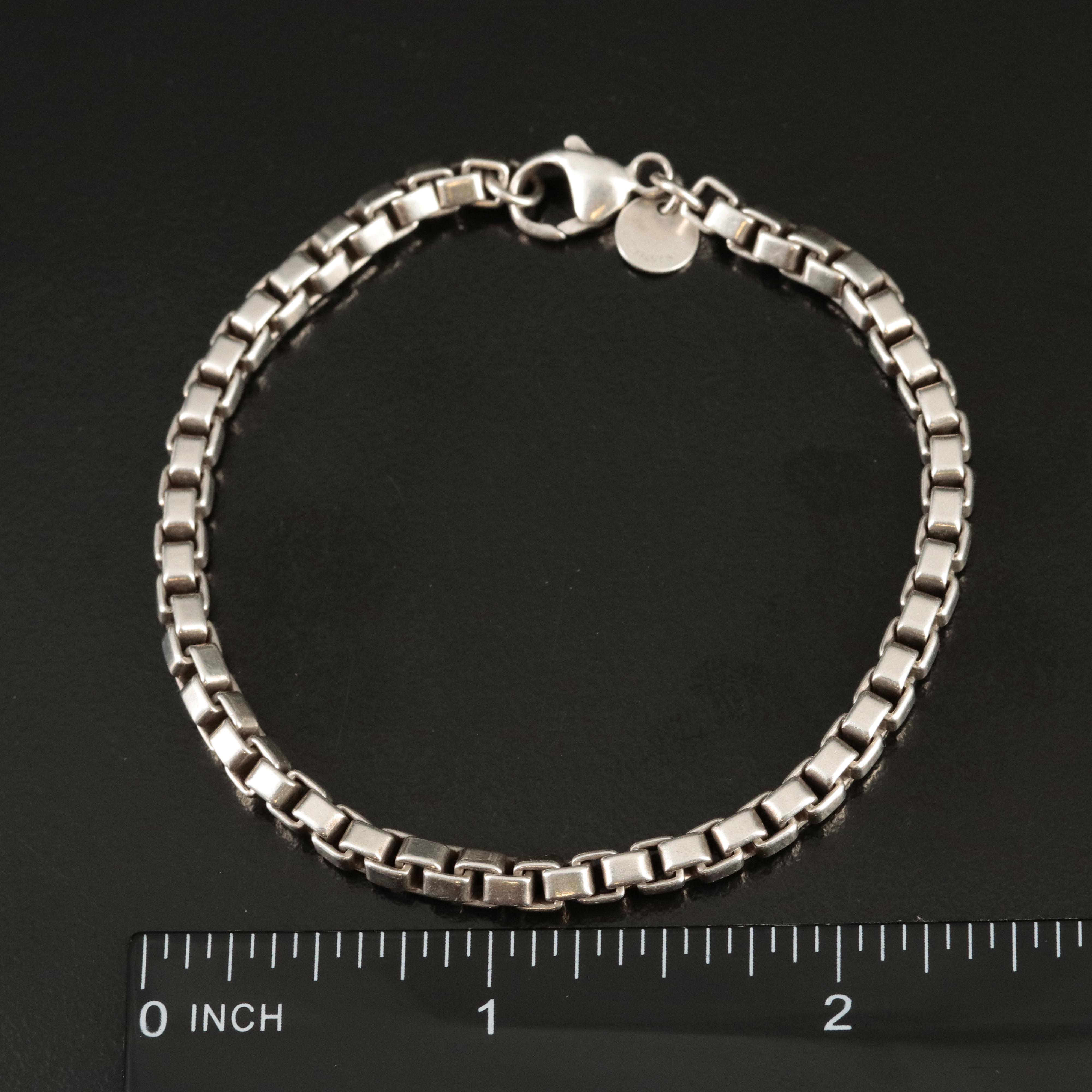 Tiffany & Co. "Venetian" Sterling Chain Bracelet