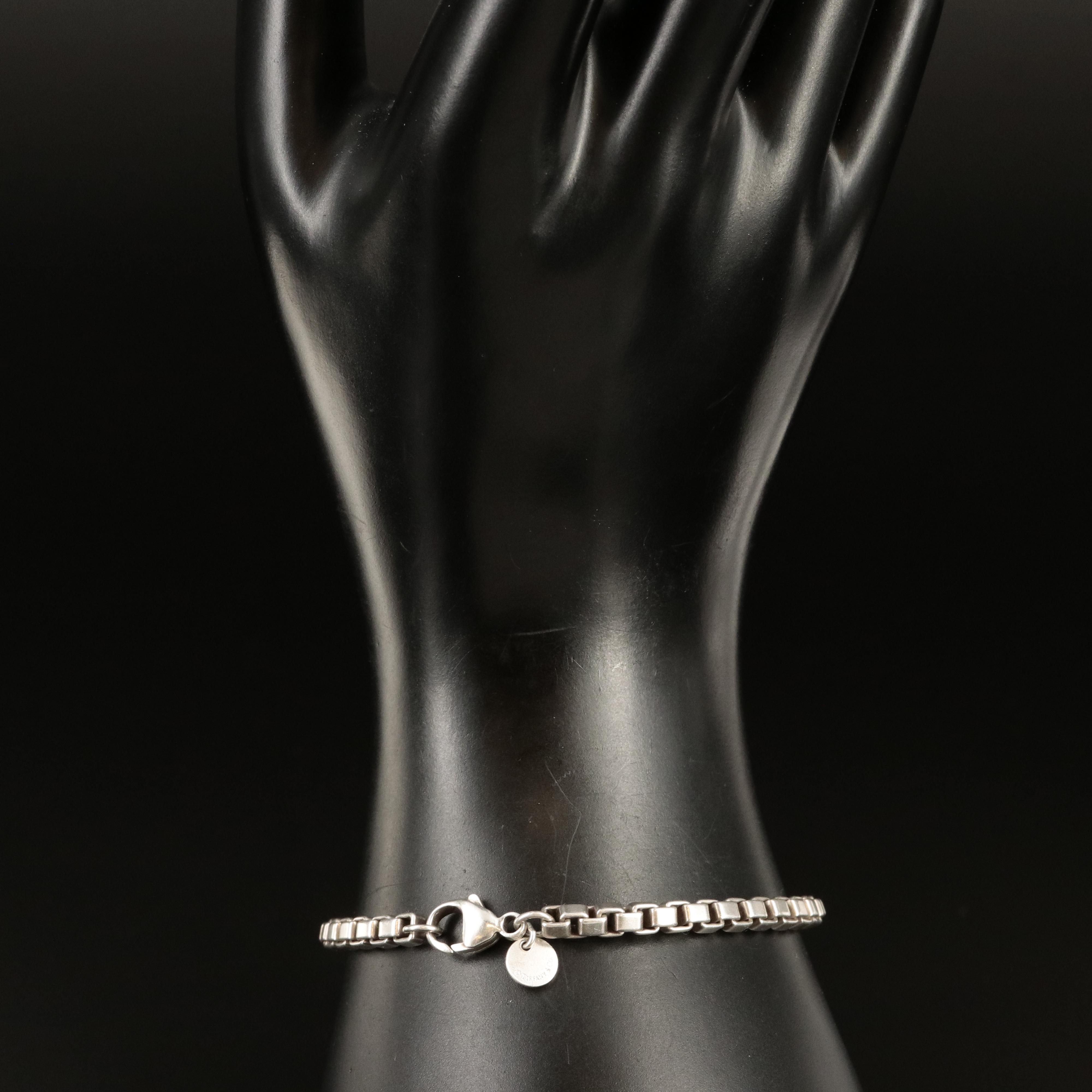 Tiffany & Co. "Venetian" Sterling Chain Bracelet