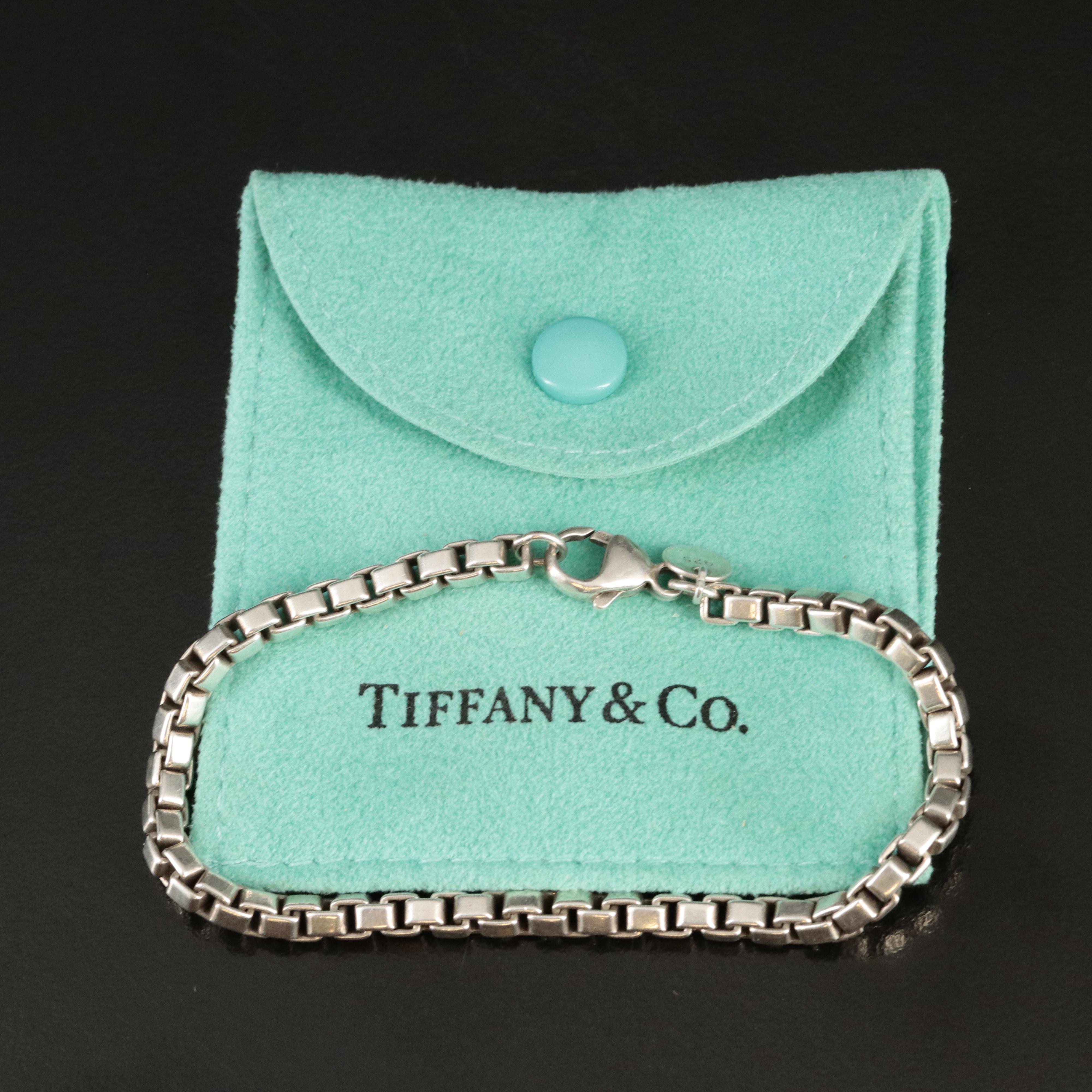 Tiffany & Co. "Venetian" Sterling Chain Bracelet