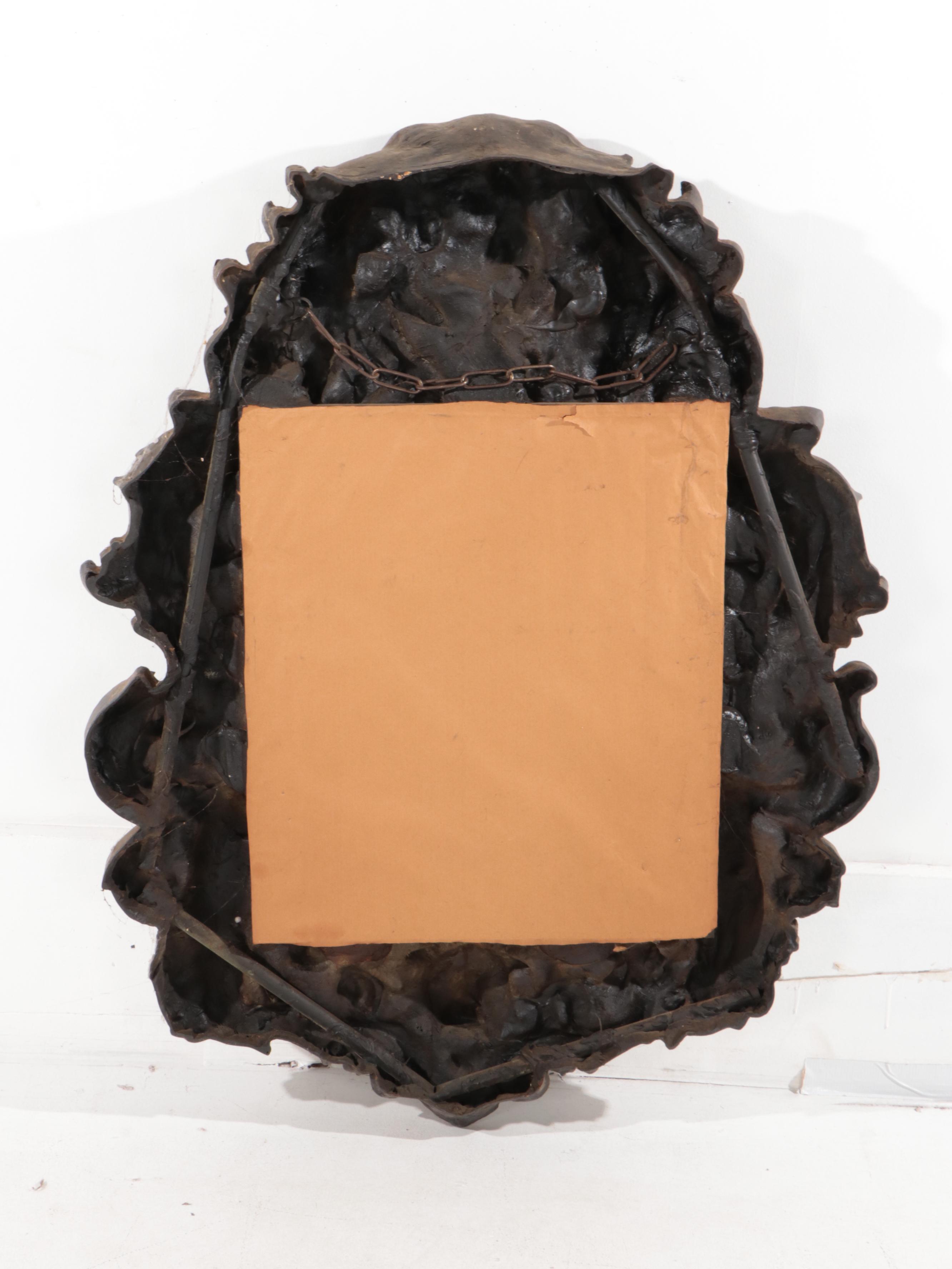 Finesse Originals Gilt Ornate Baroque Cherubic Wall Mirror