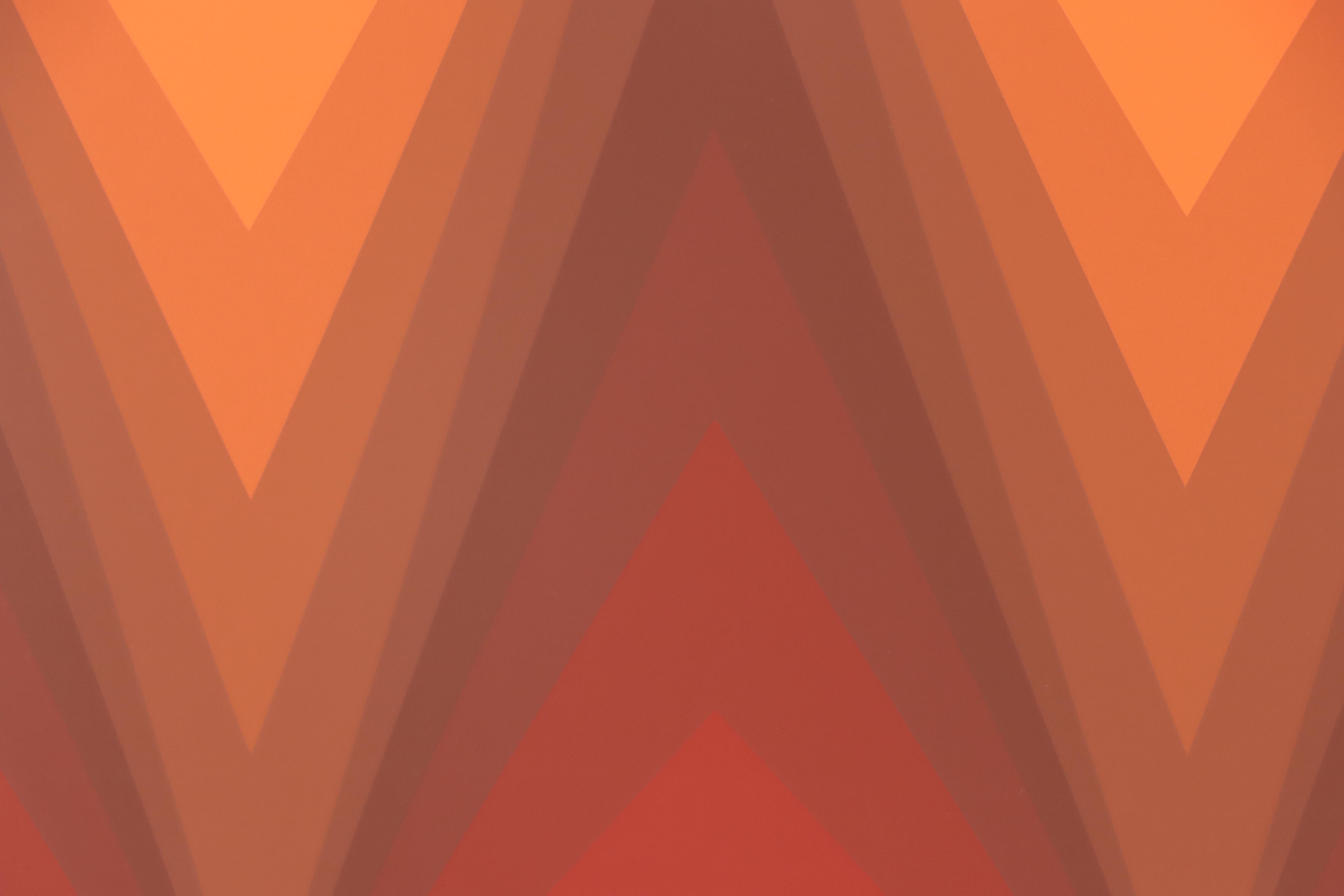 Jurgen Peters Op Art Serigraph, 1980