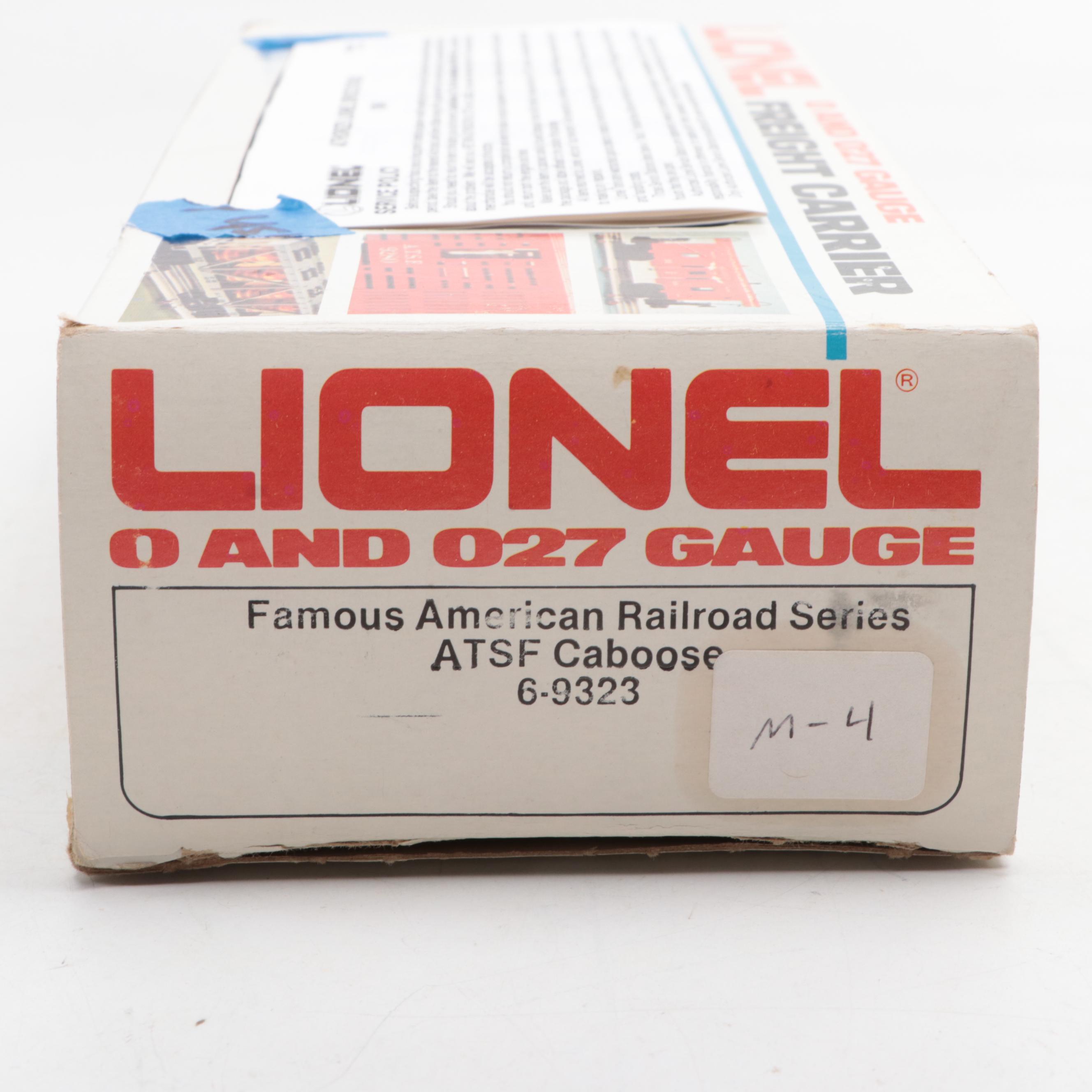 Lionel Trains Santa Fe Mikado Steam Locomotive and Tender Car with Caboose