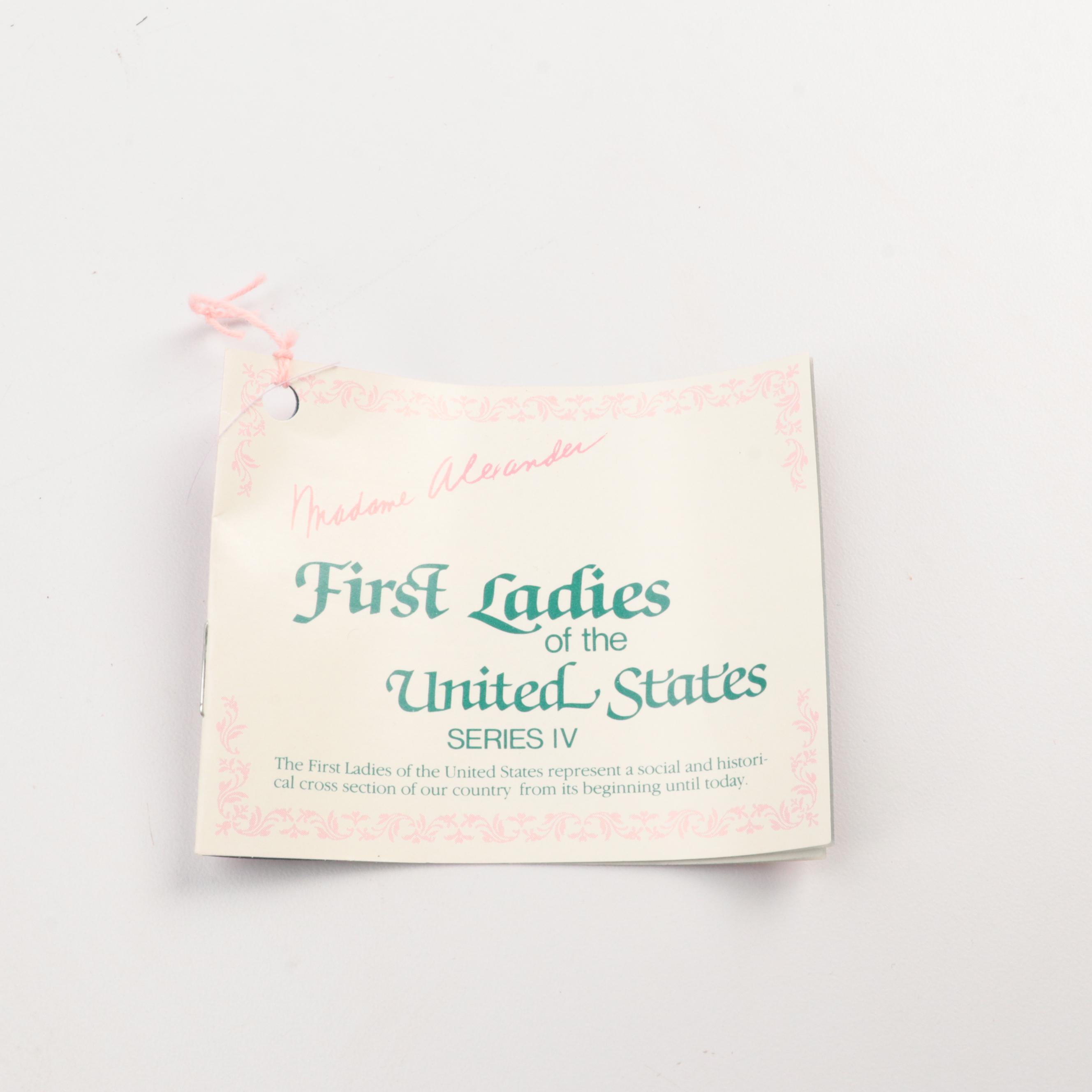 Madame Alexander First Ladies Series IV Dolls