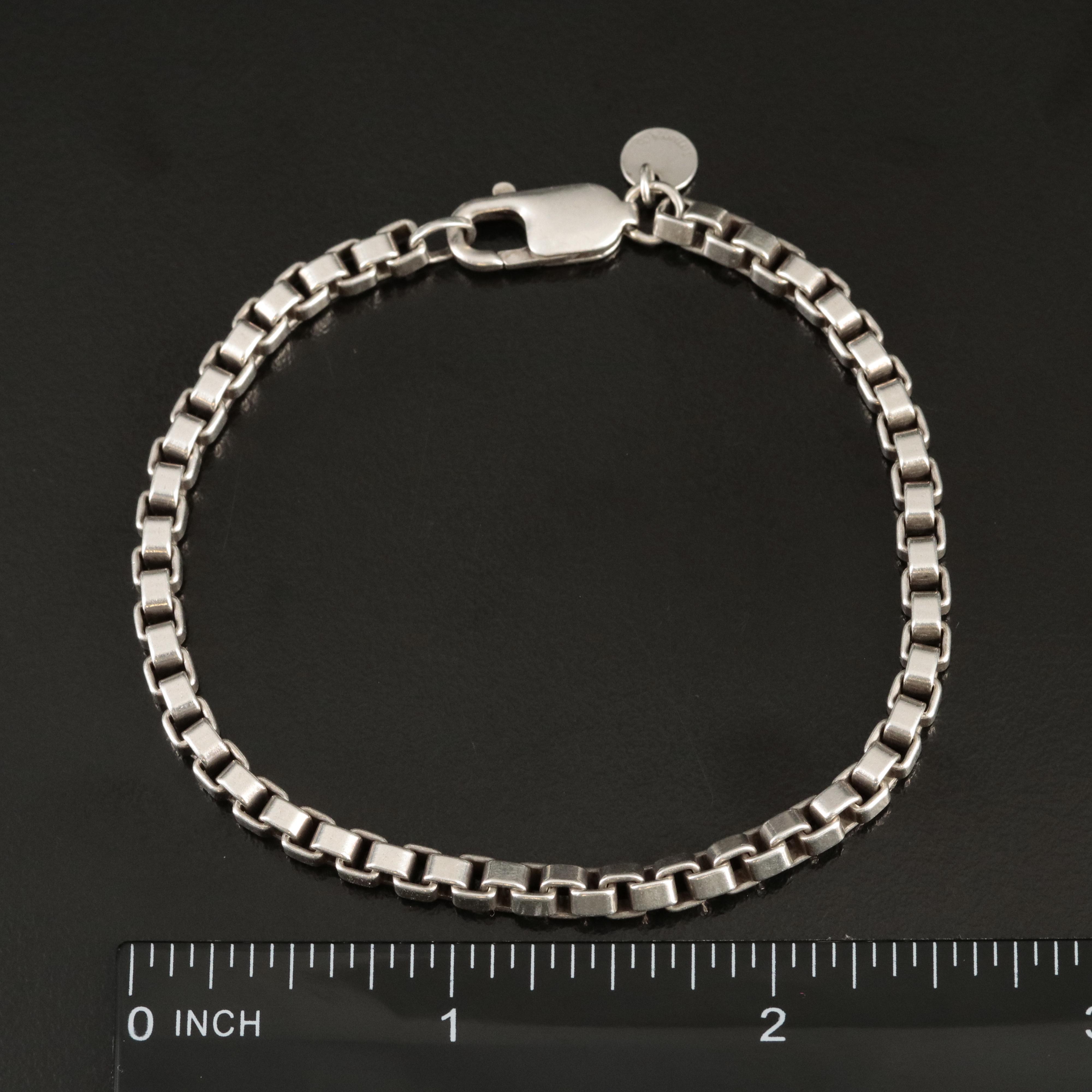Tiffany & Co. "Venetian" Sterling Chain Bracelet