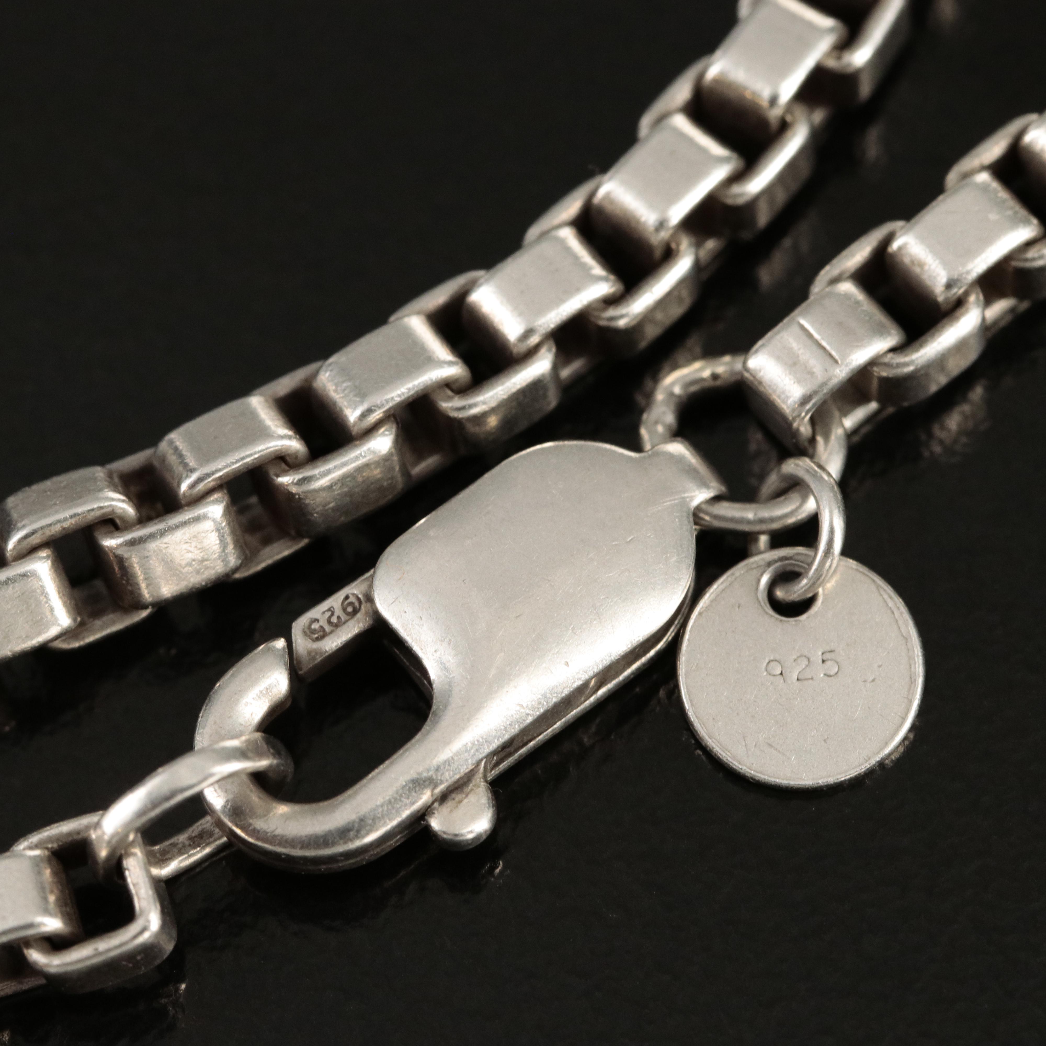 Tiffany & Co. "Venetian" Sterling Chain Bracelet