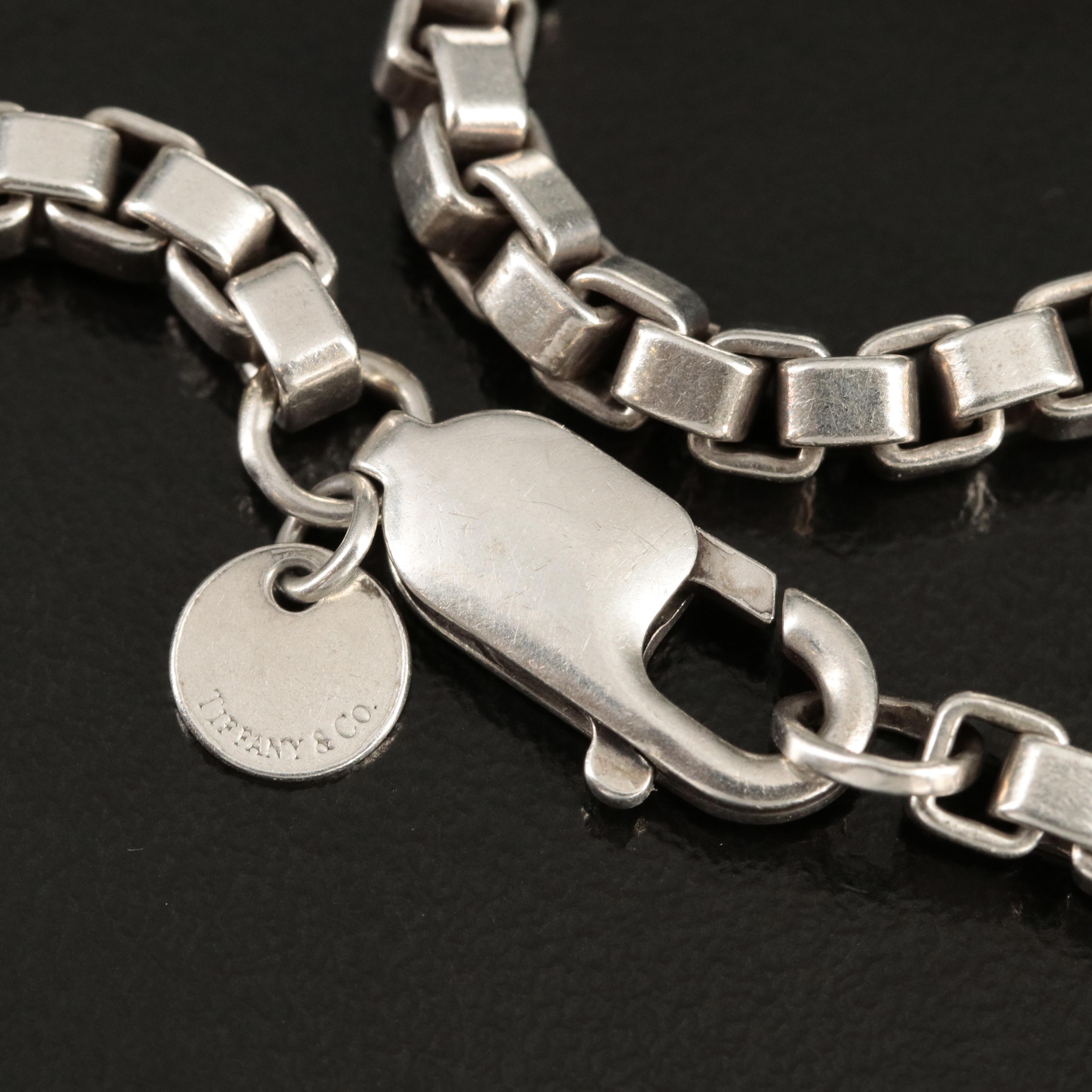 Tiffany & Co. "Venetian" Sterling Chain Bracelet