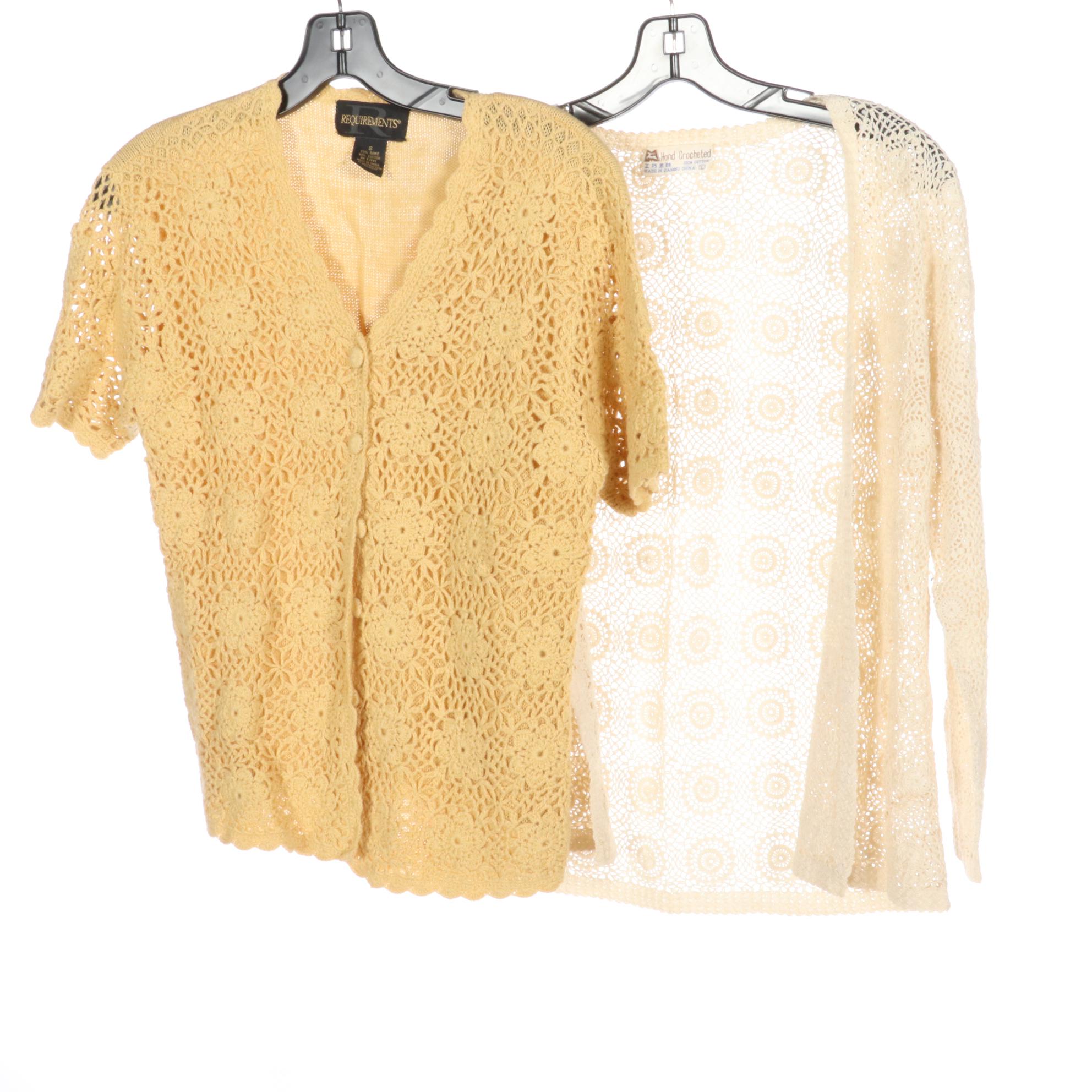 Liz Claiborne, Sweet Jessie, Karin Stevens, and More Knit & Crocheted Cardigans