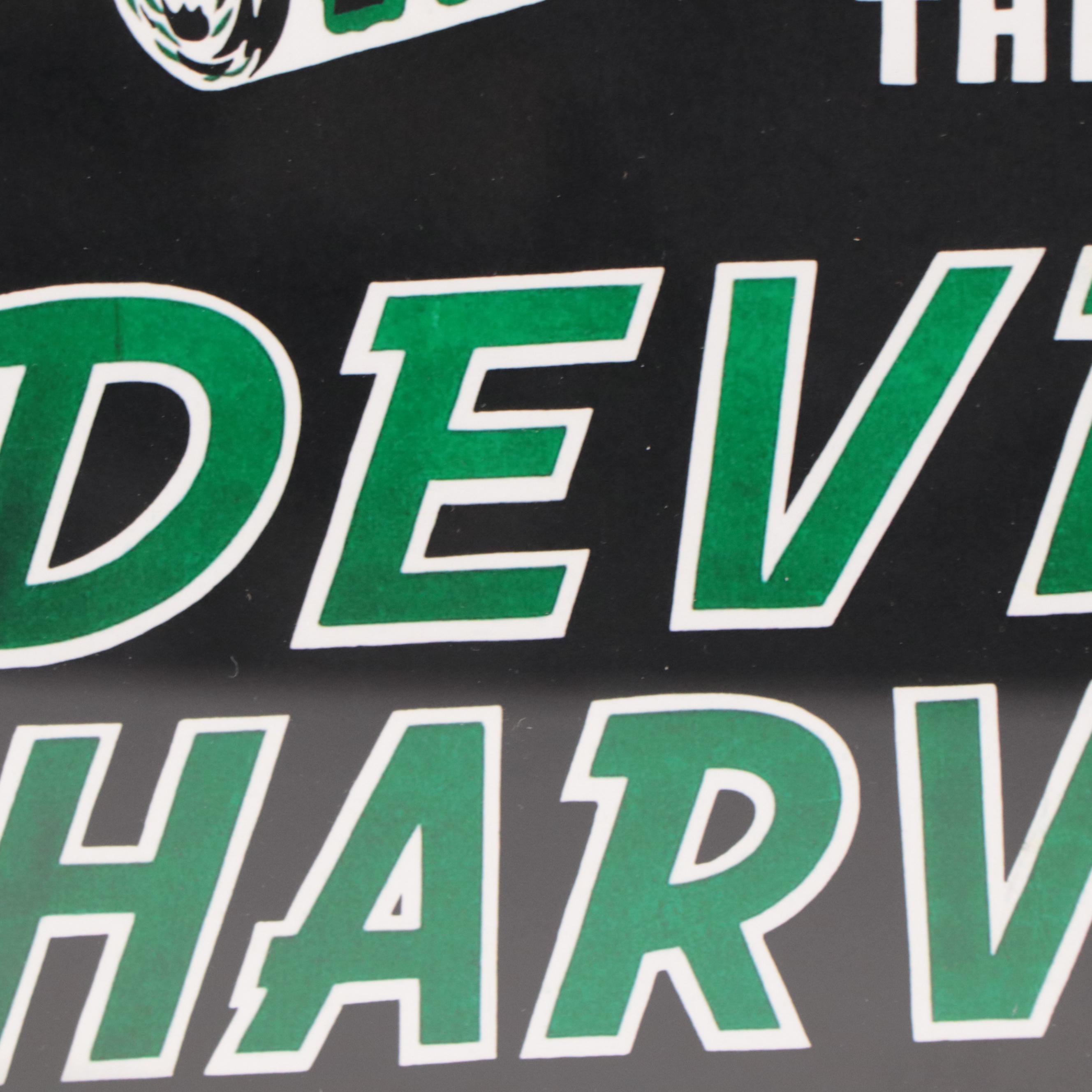 Offset Lithograph of Cannabis Propaganda Poster "Devil's Harvest," 21st Century