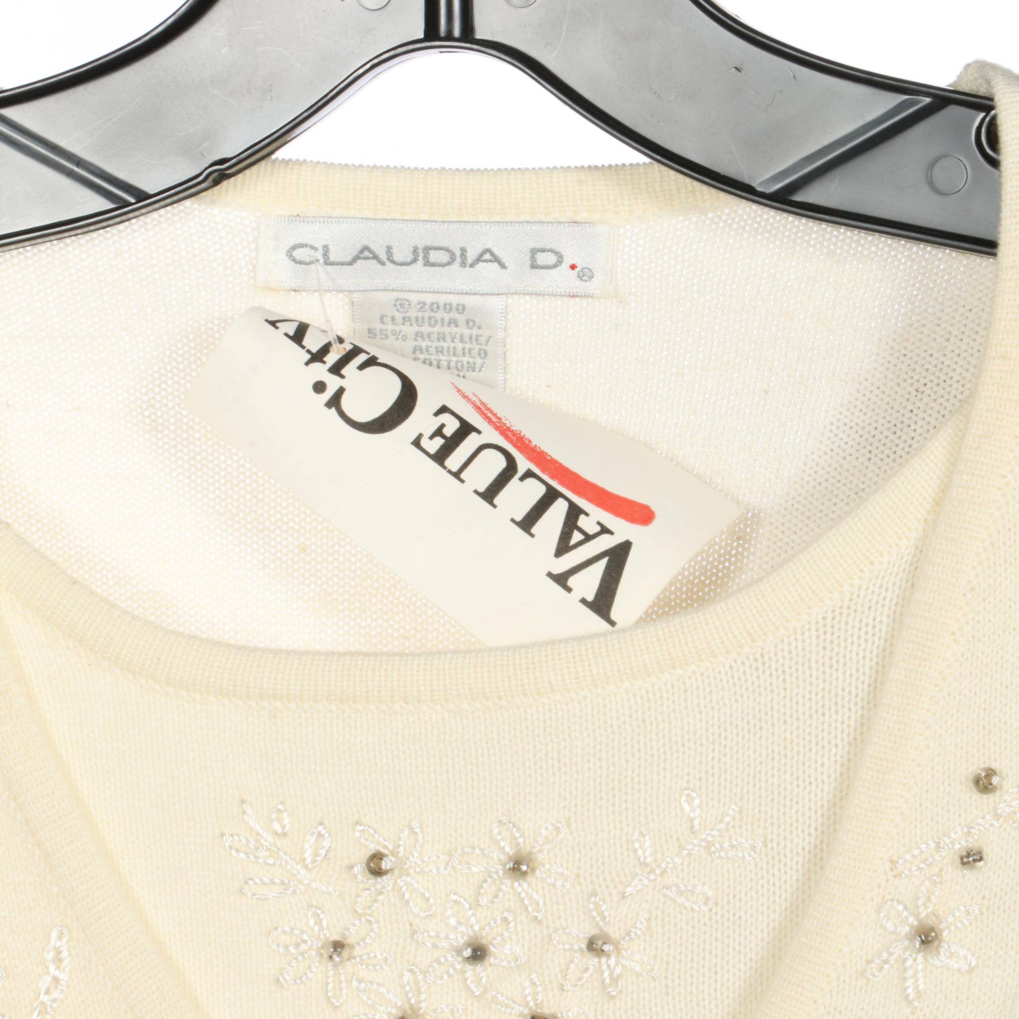 Liz Claiborne, Sweet Jessie, Karin Stevens, and More Knit & Crocheted Cardigans