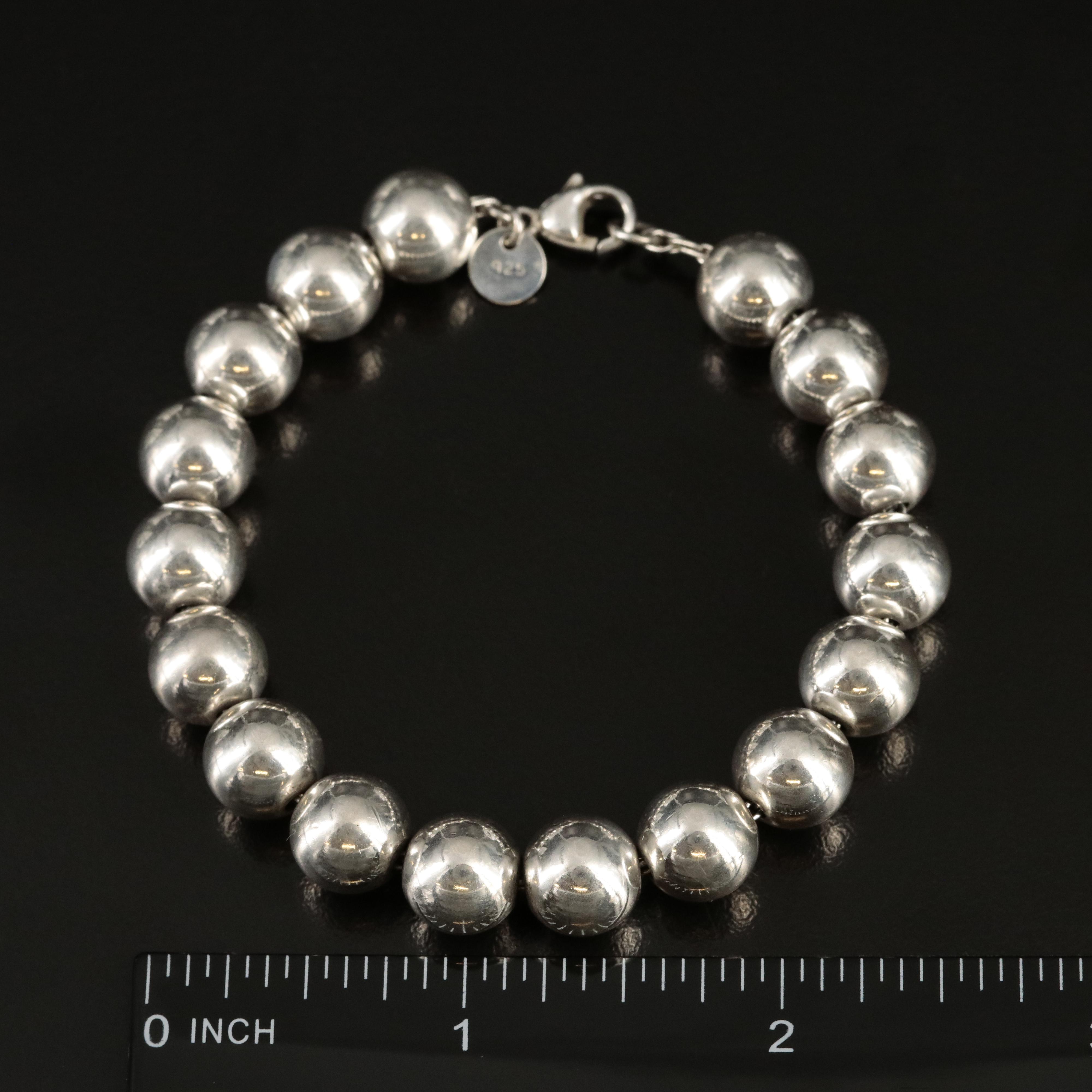 Tiffany & Co. "HardWear" Sterling Bead Bracelet