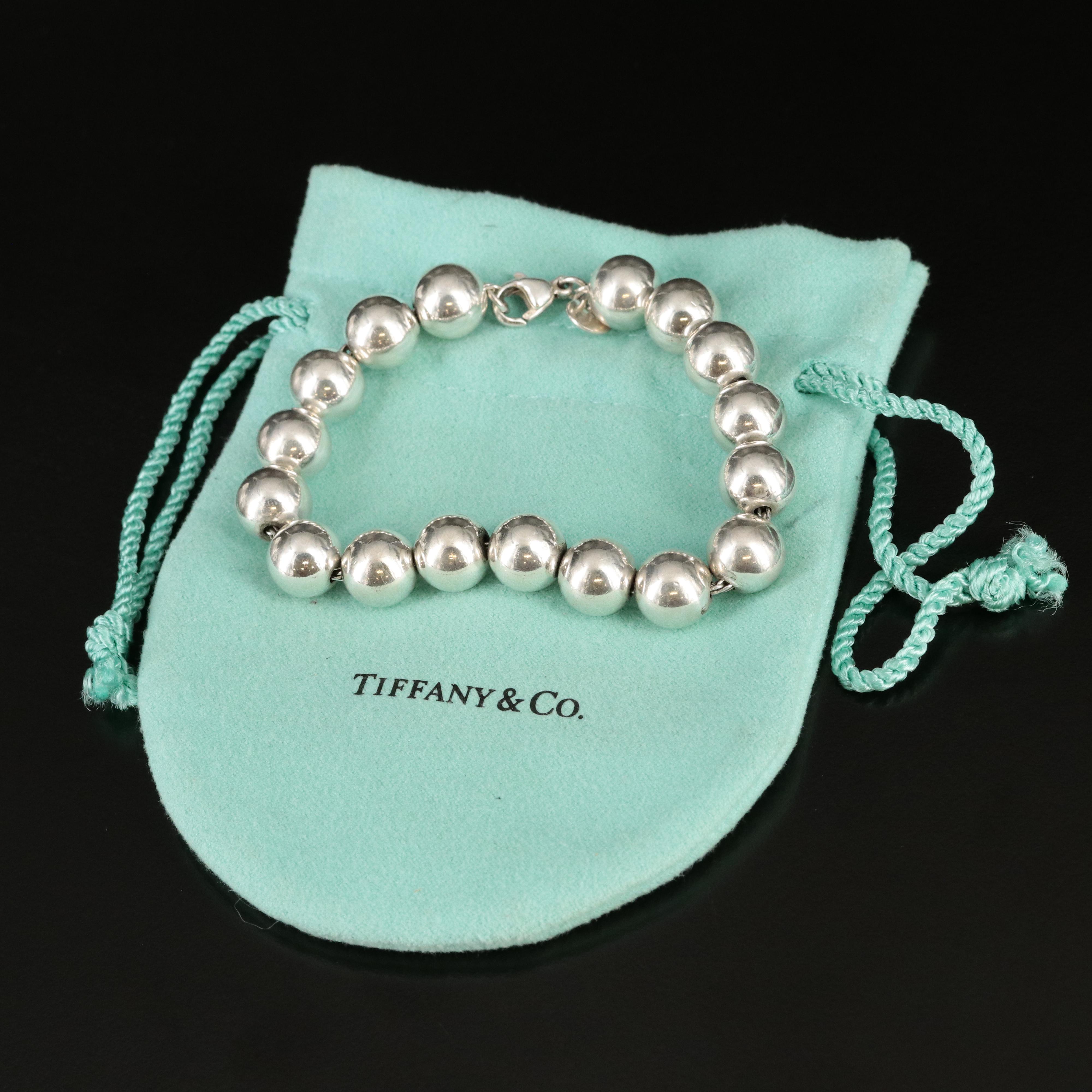 Tiffany & Co. "HardWear" Sterling Bead Bracelet