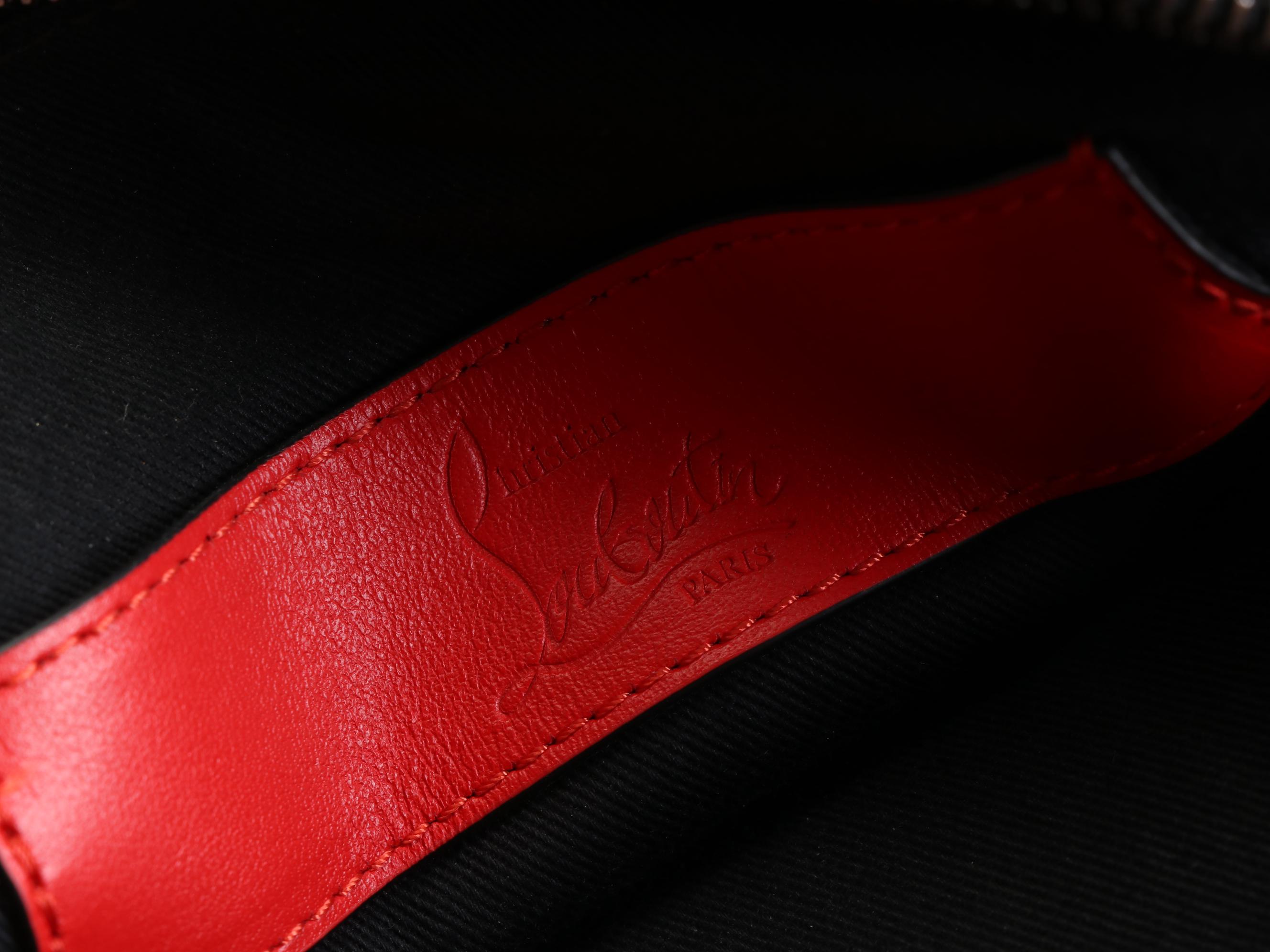 Christian Louboutin Loubilab Crossbody Bag in Spiked Leather