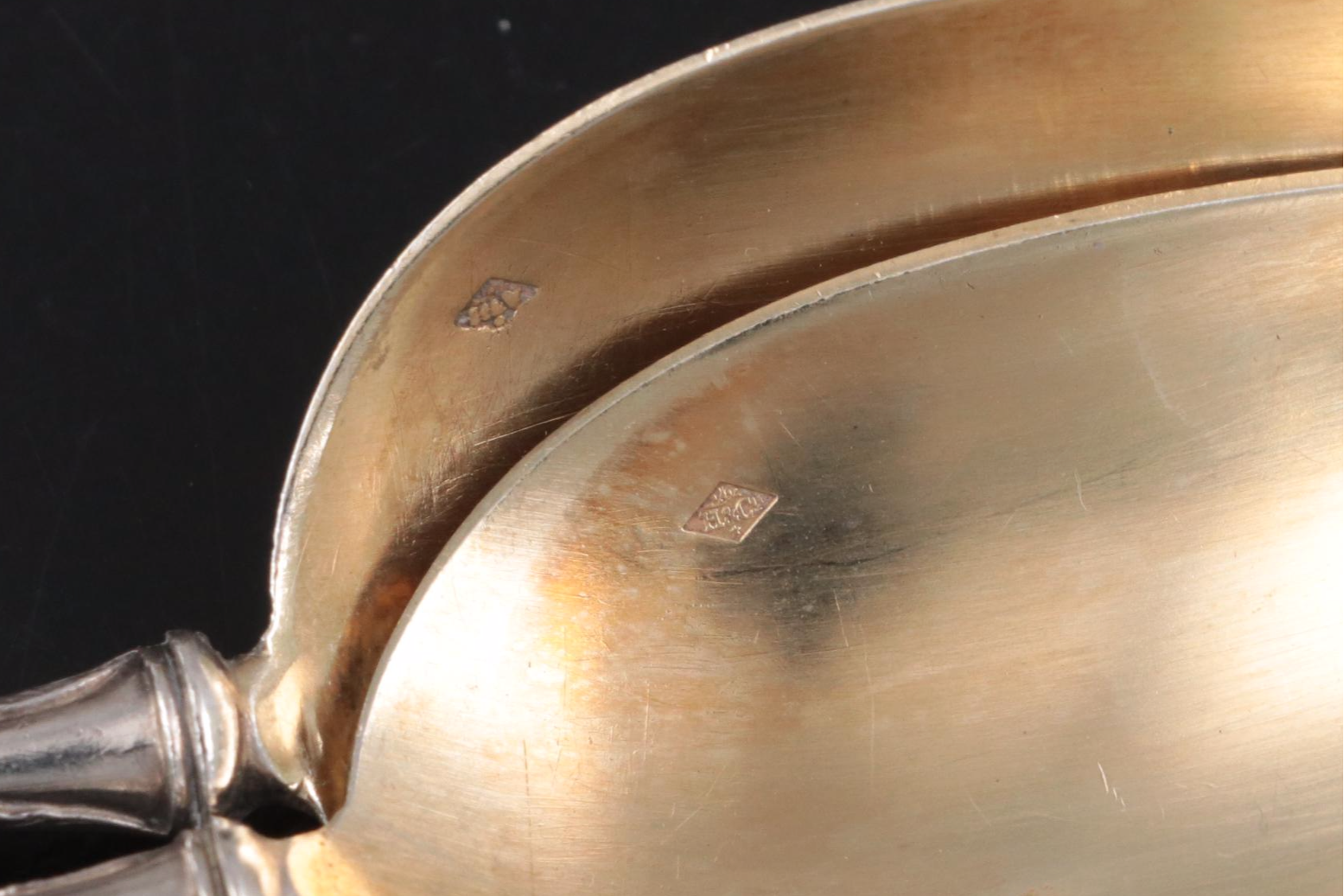 Hénin & Cie French 800 Silver Teaspoons in Presentation Case