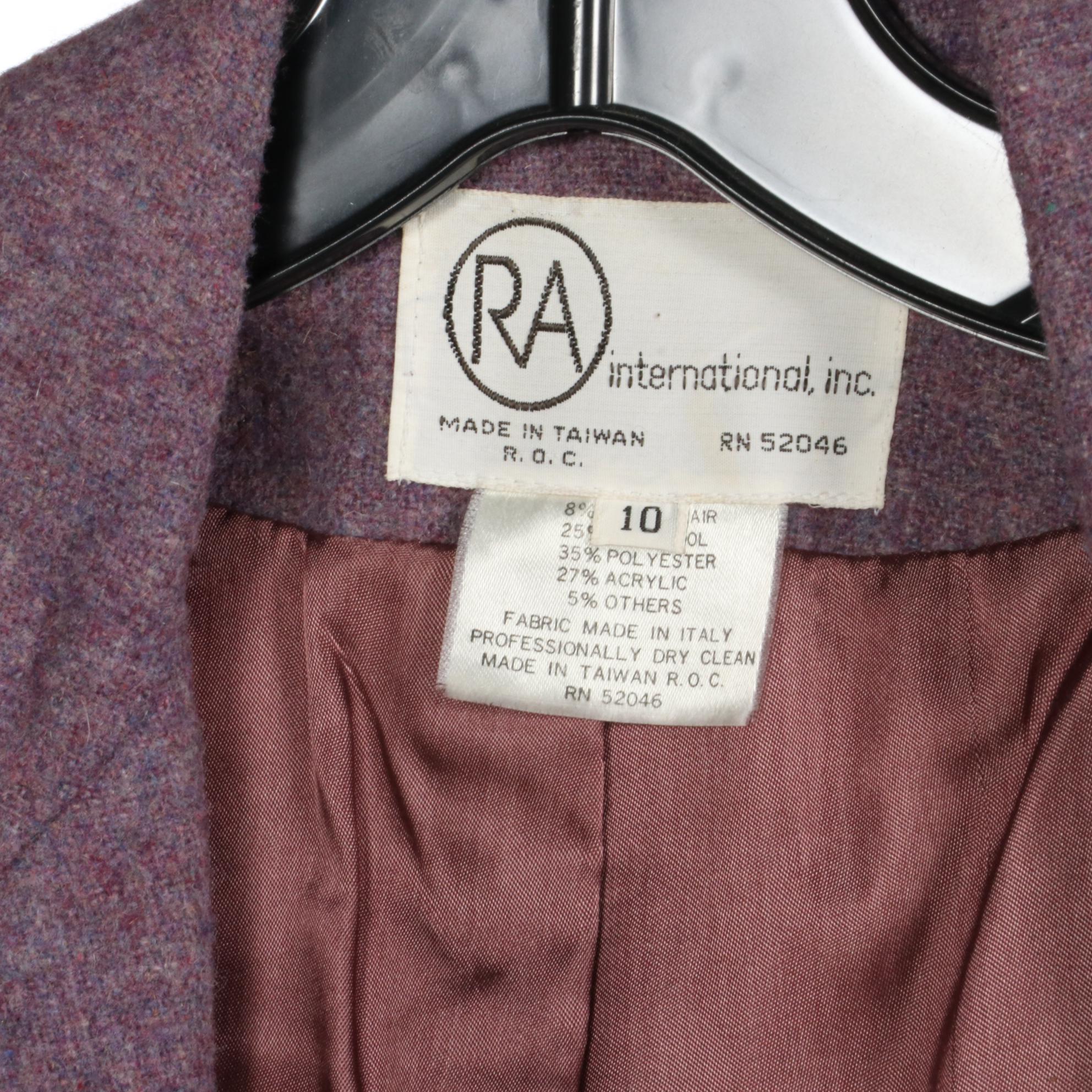 Camelite Belted Skirt Set in Camel Hair and Wool with Other Wool Skirt Sets