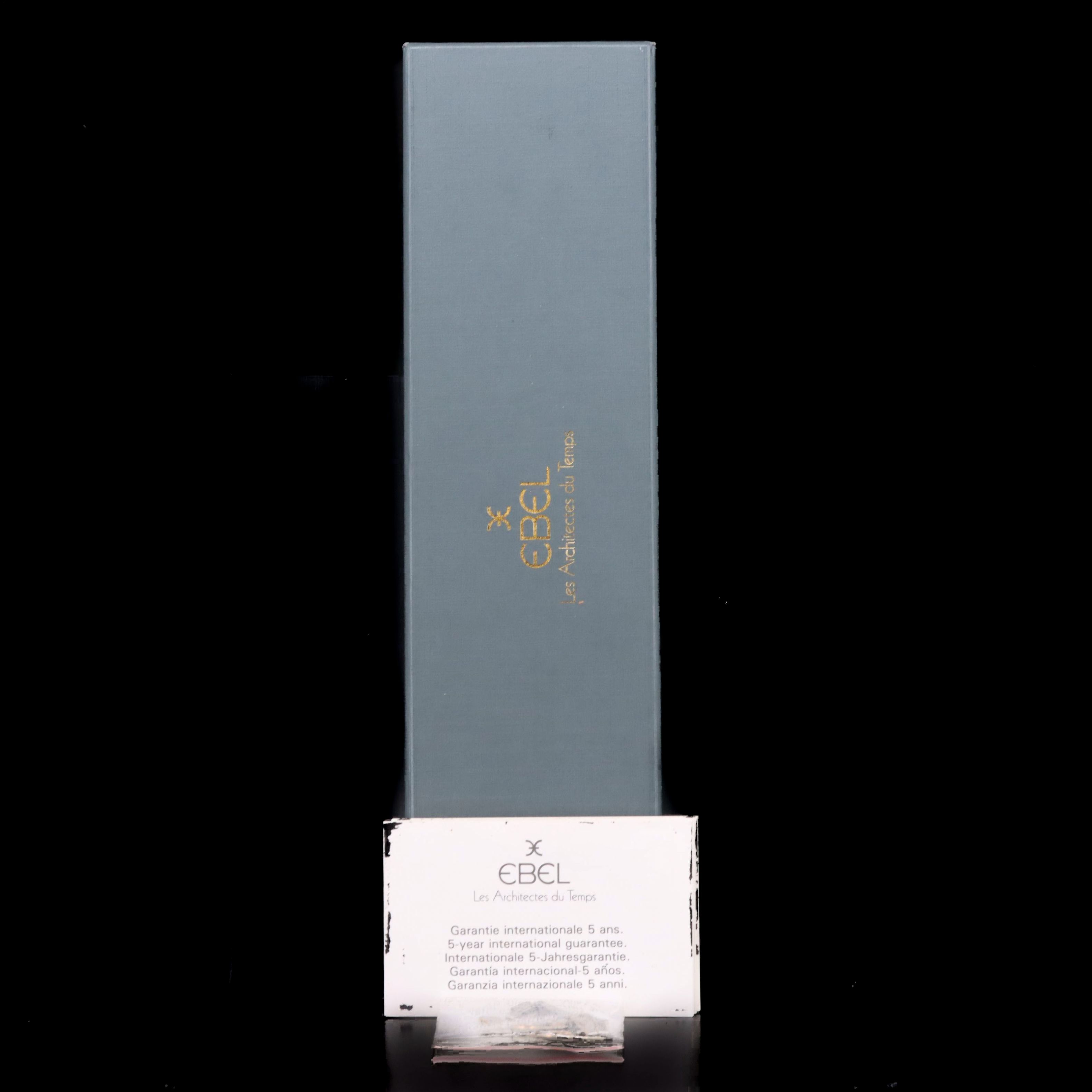 Ebel 18K and Stainless Steel Sport Classic Watch