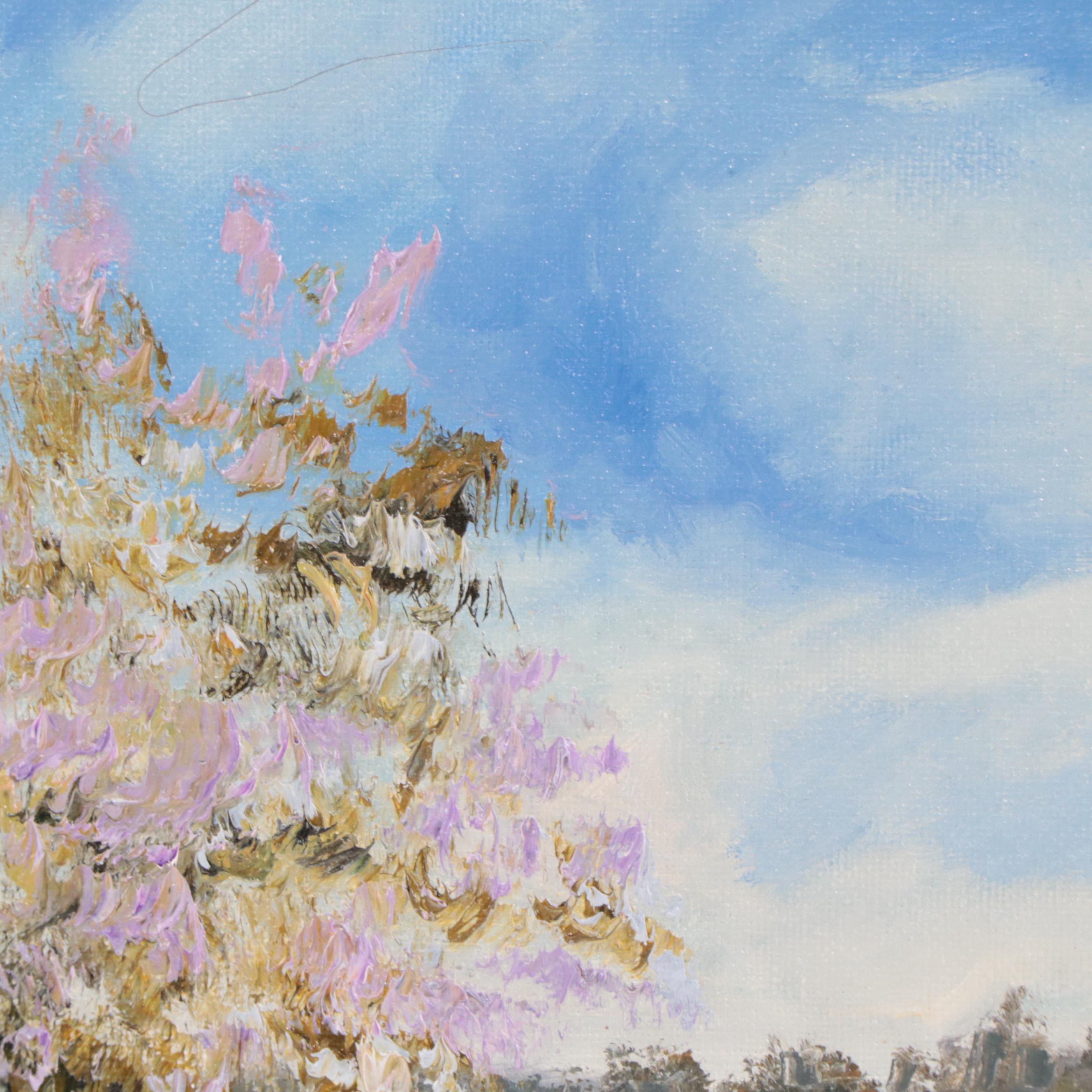 Garncarek Aleksander Oil Painting "Nad Rzeczką," 2022