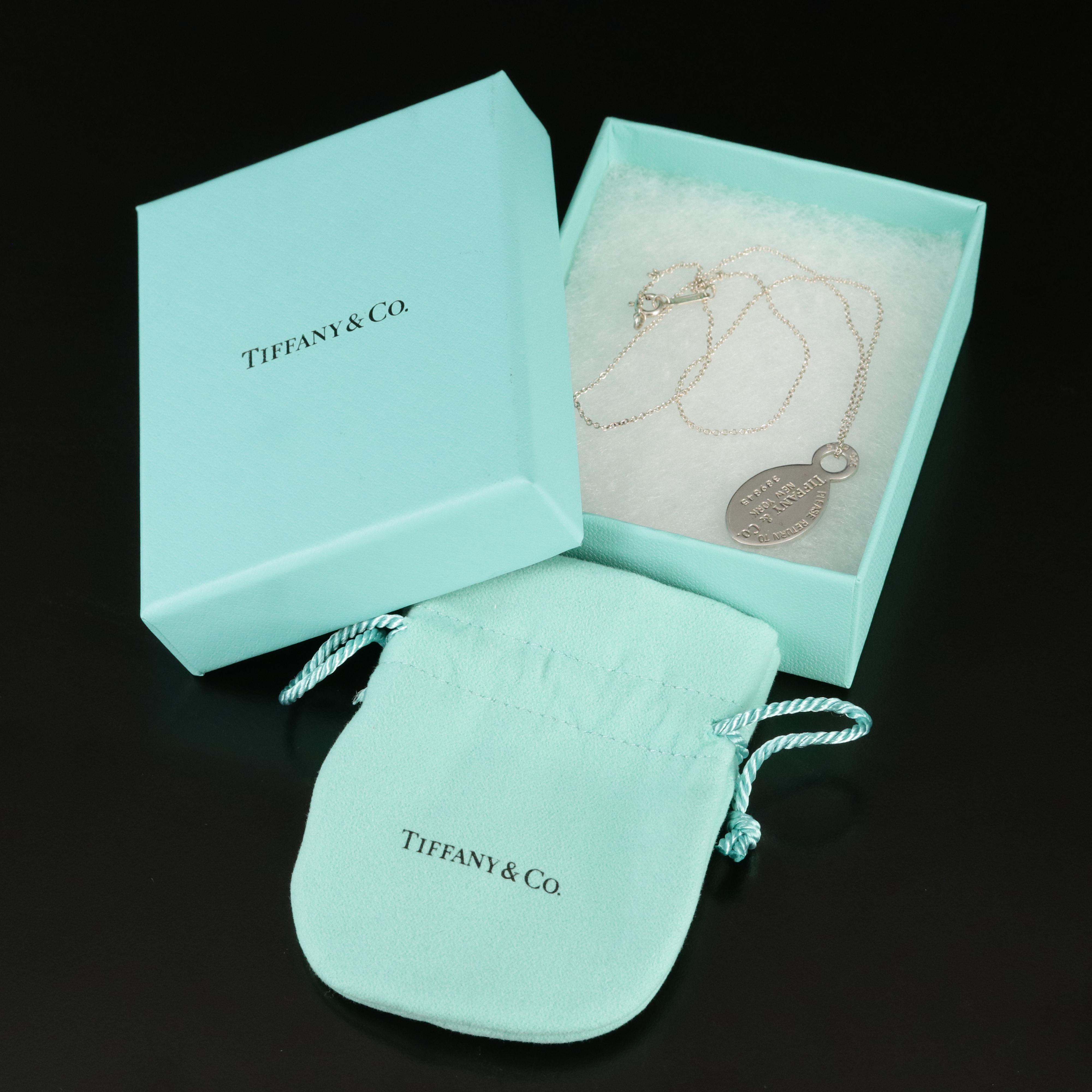 Tiffany & Co. "Return to Tiffany" Sterling Necklace