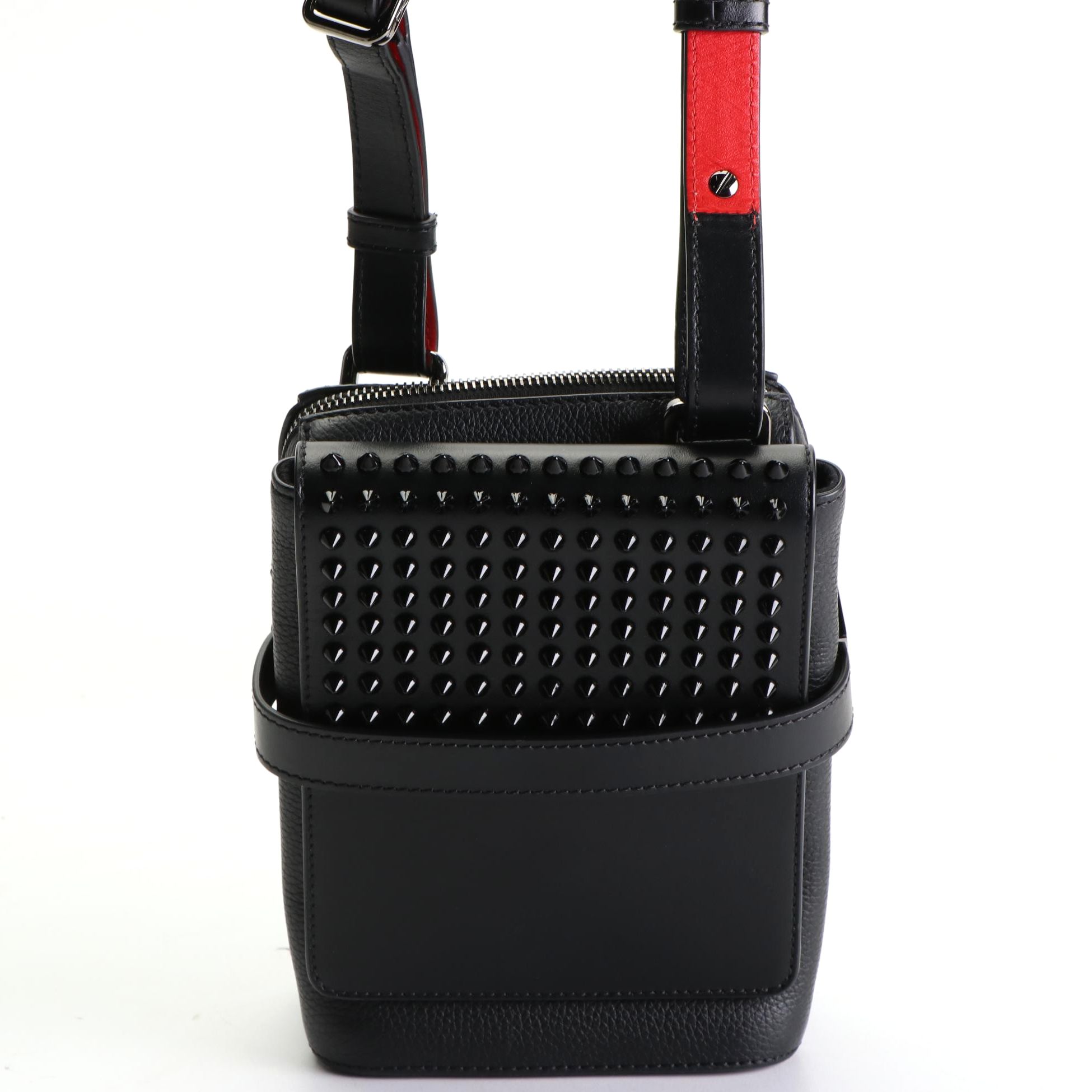 Christian Louboutin Loubilab Crossbody Bag in Spiked Leather