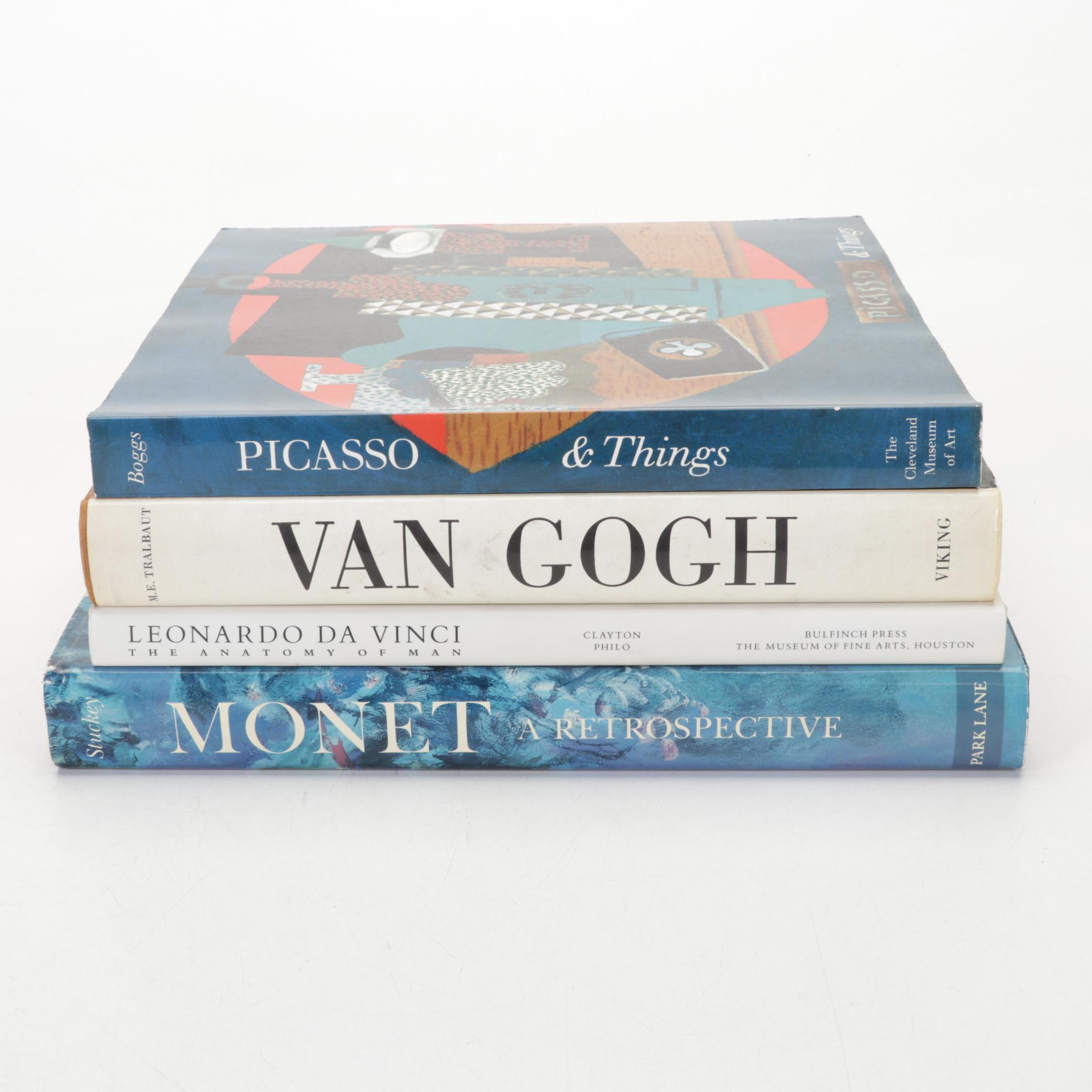 First Edition "Leonardo da Vinci" by Martin Clayton and More Art Books