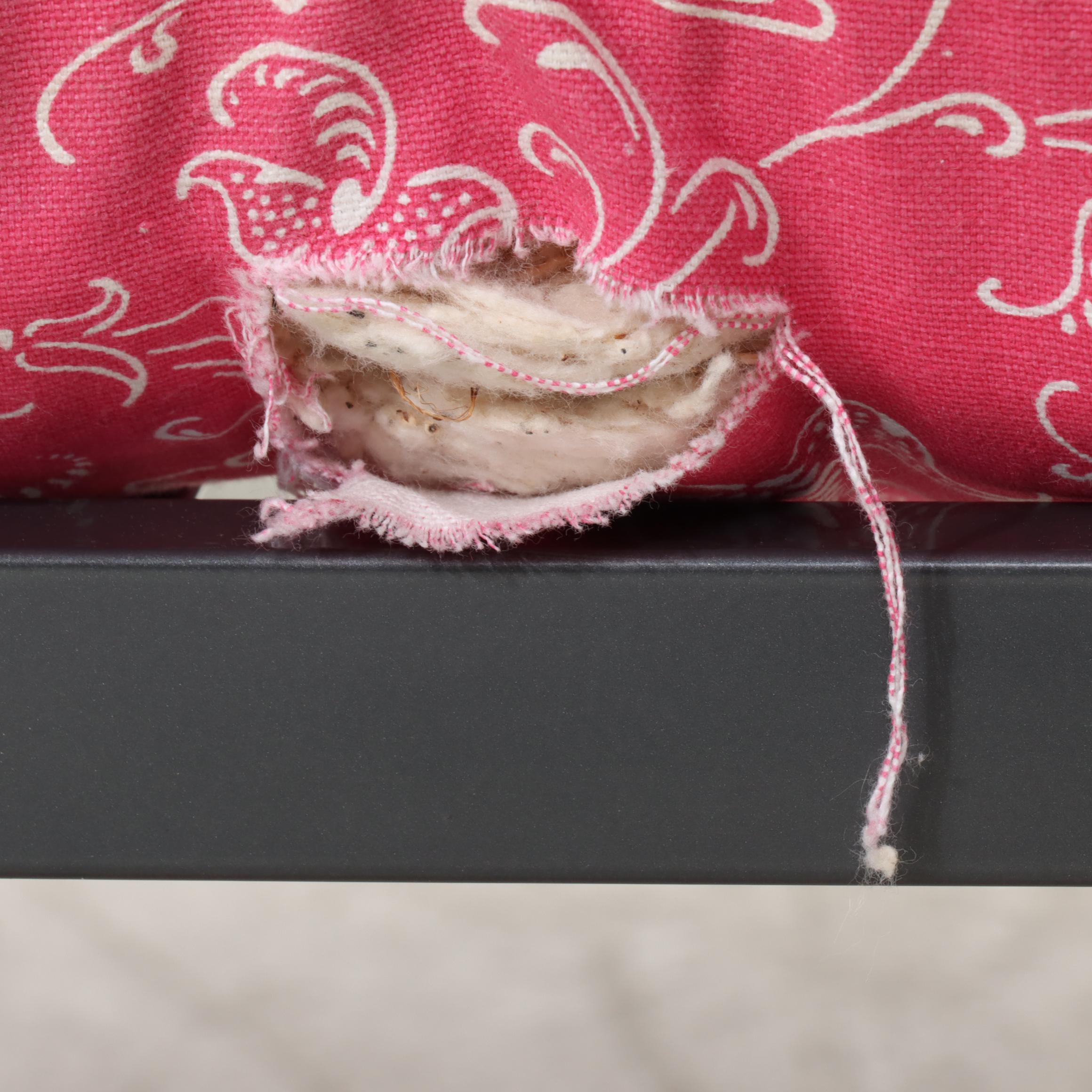 Folding Metal Settee and Daybed