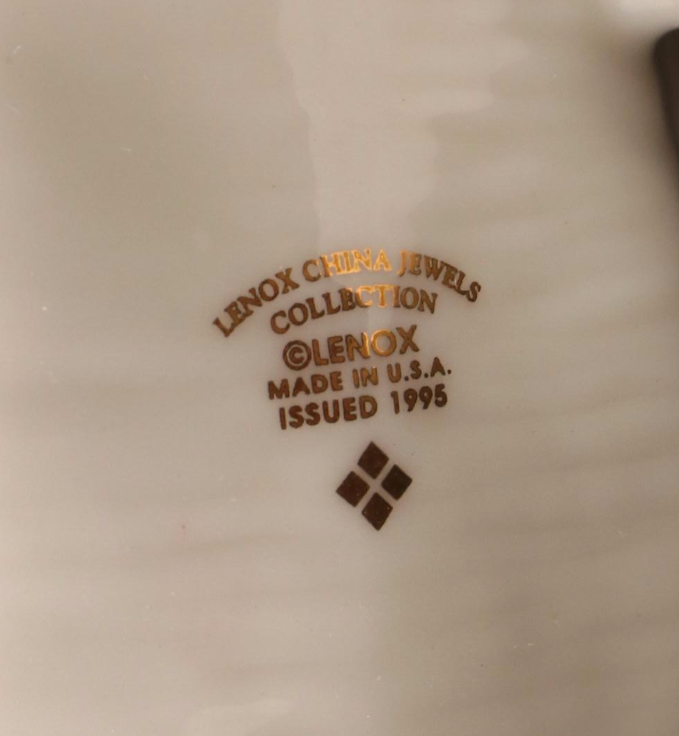 Lenox China Jewels Collection "Palace Elephant" Bone China Figurine, 1995