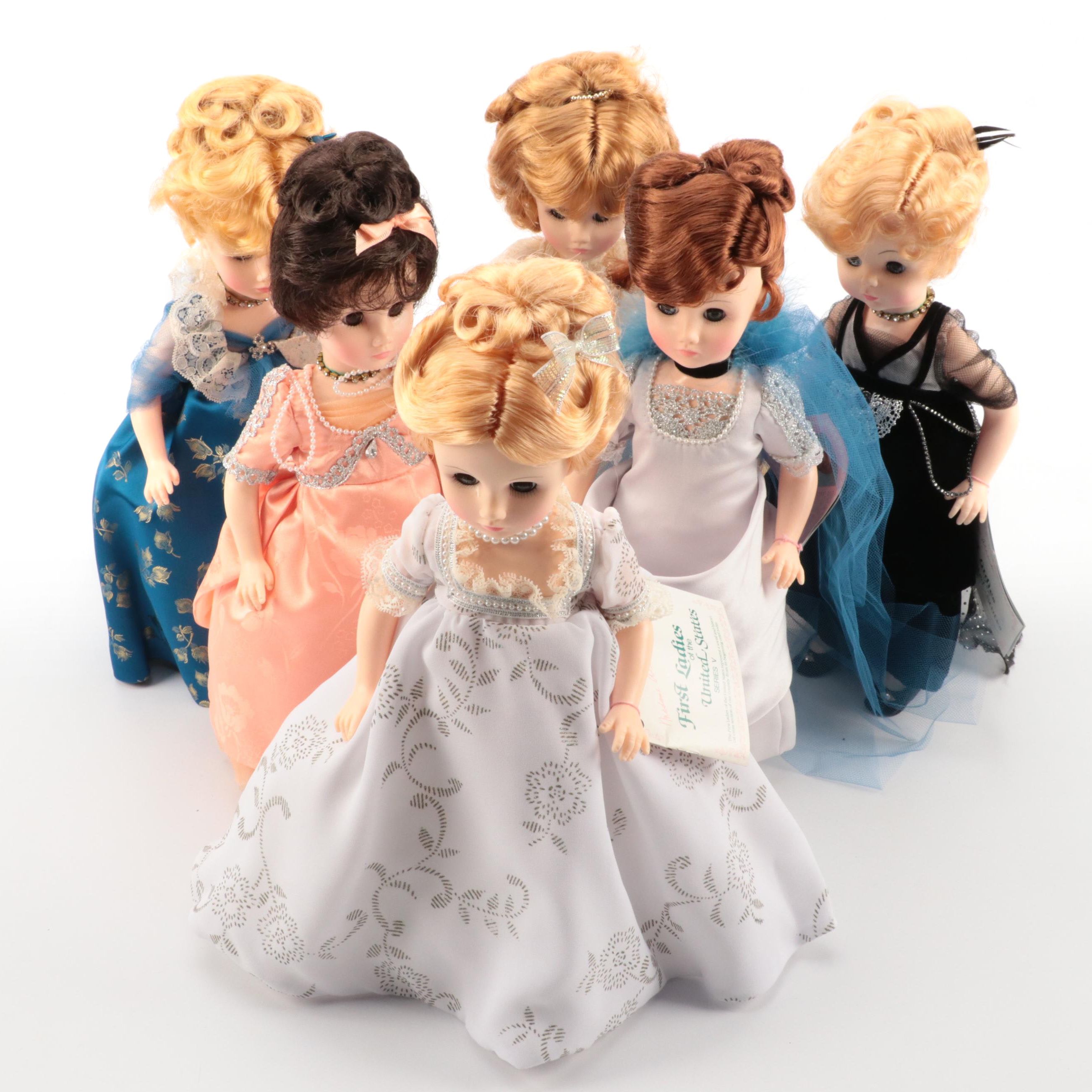 Madame Alexander First Ladies Series V Dolls