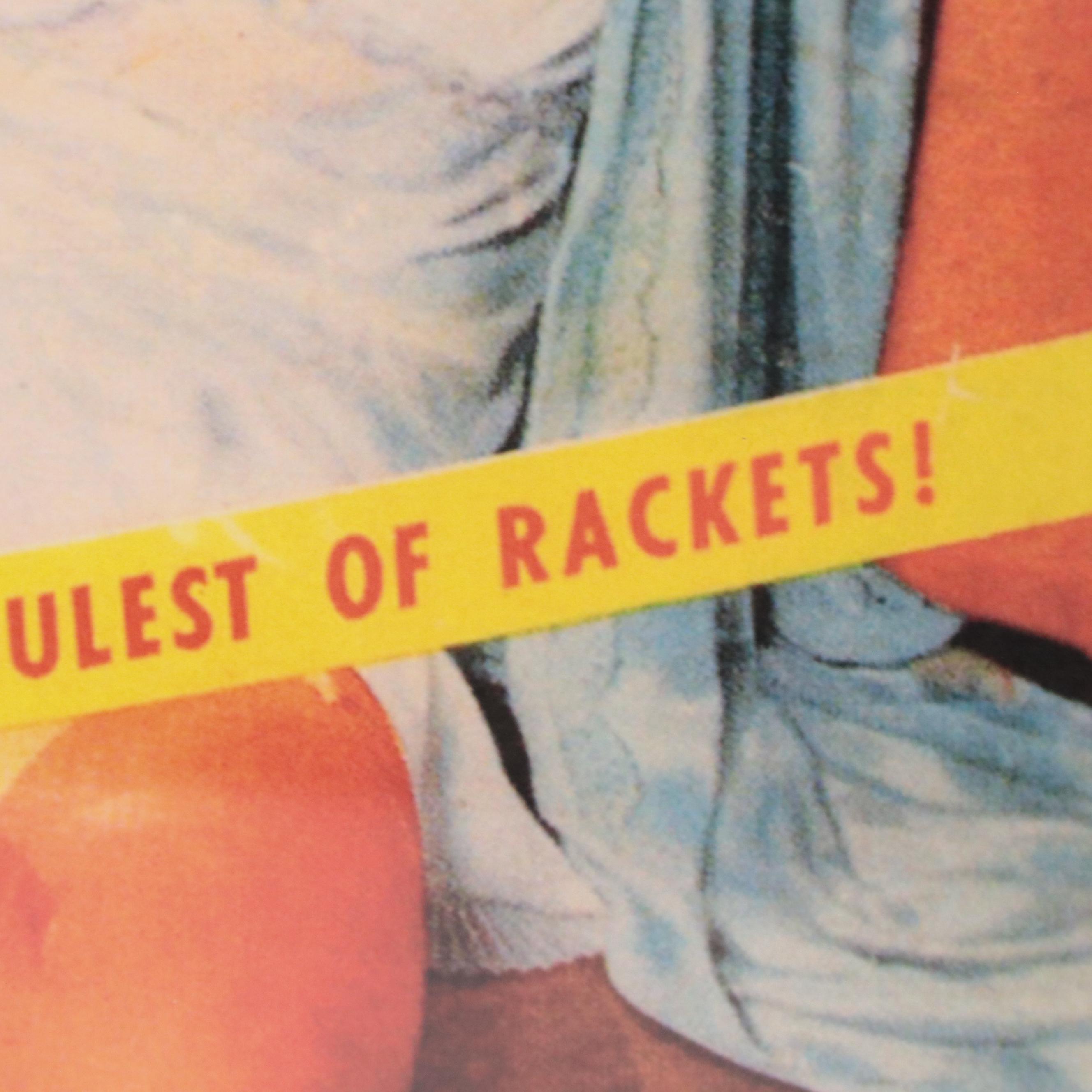 Offset Lithograph of Cannabis Propaganda Poster "Marijuana Girl"