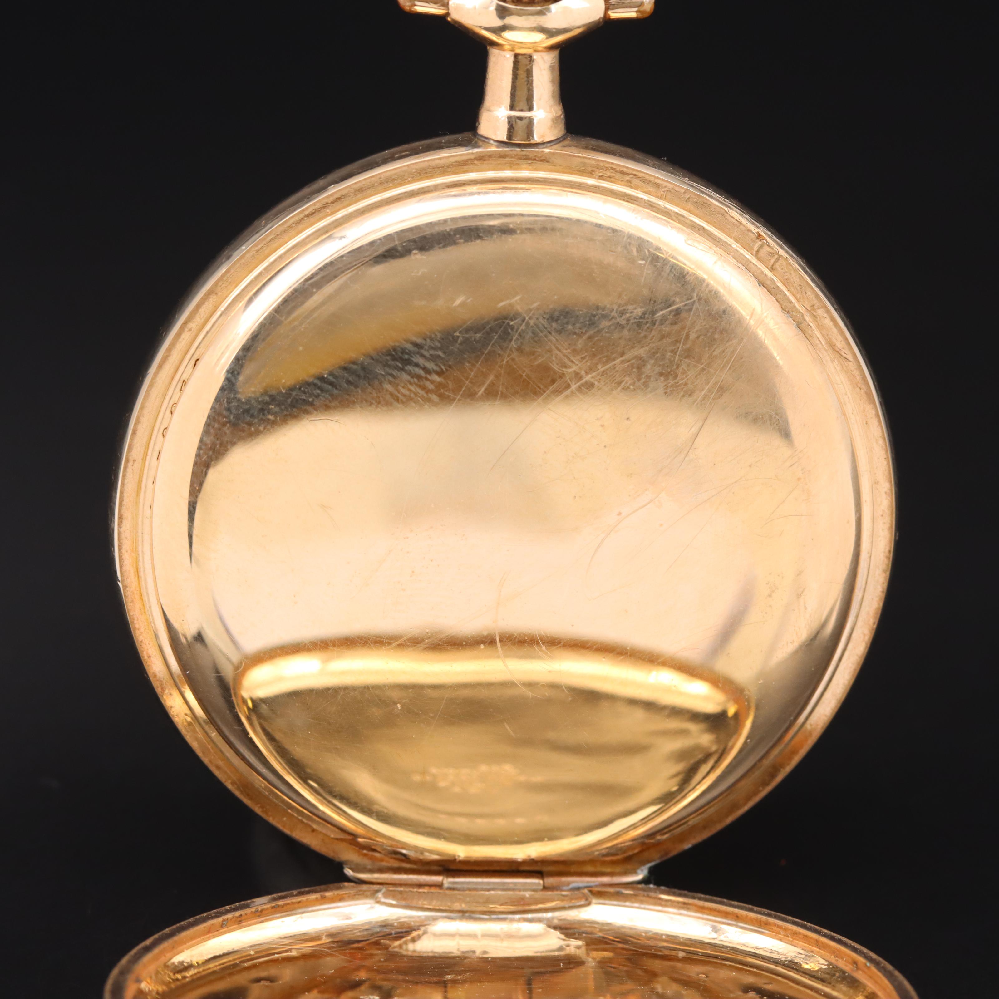 1910 Illinois Hunter Pocket Watch