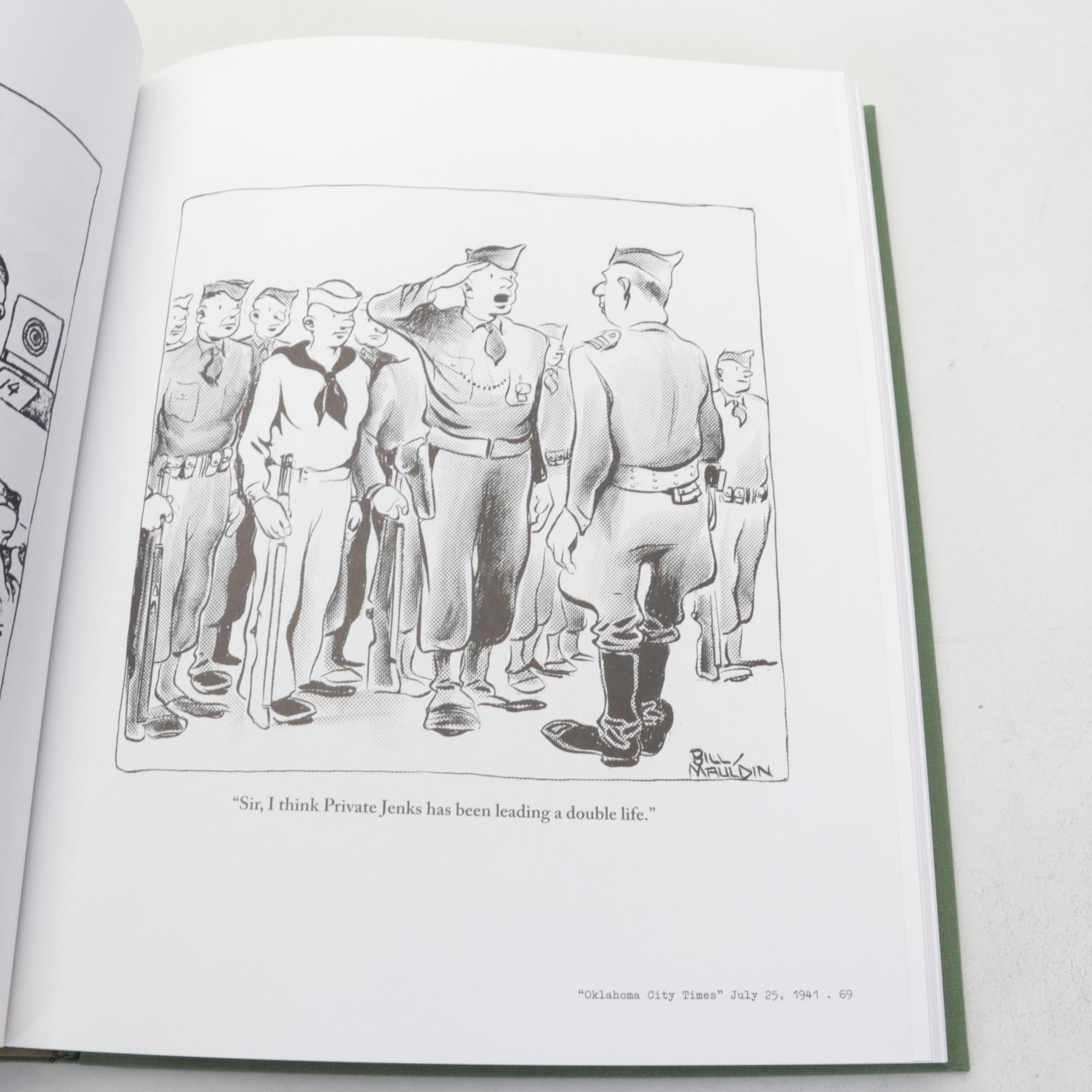 Cartoon and Movie Coffee Table Books Featuring "Willie & Joe" by Bill Mauldin