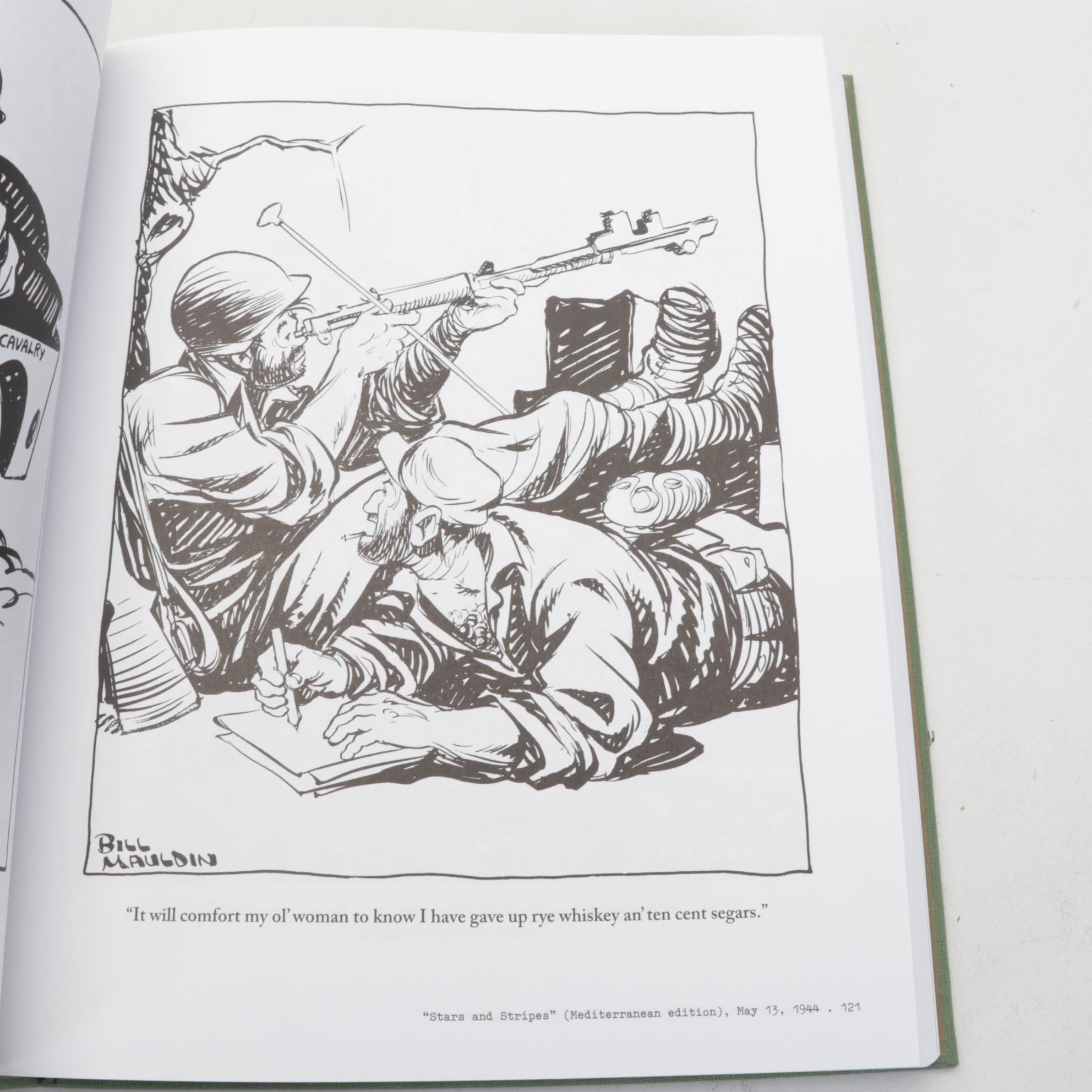 Cartoon and Movie Coffee Table Books Featuring "Willie & Joe" by Bill Mauldin