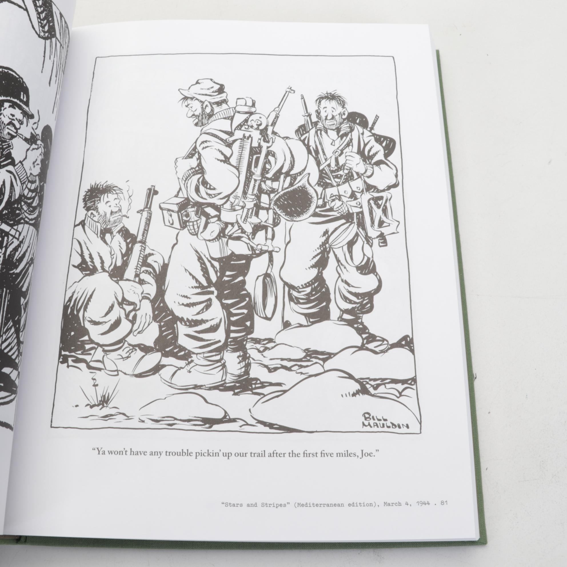 Cartoon and Movie Coffee Table Books Featuring "Willie & Joe" by Bill Mauldin