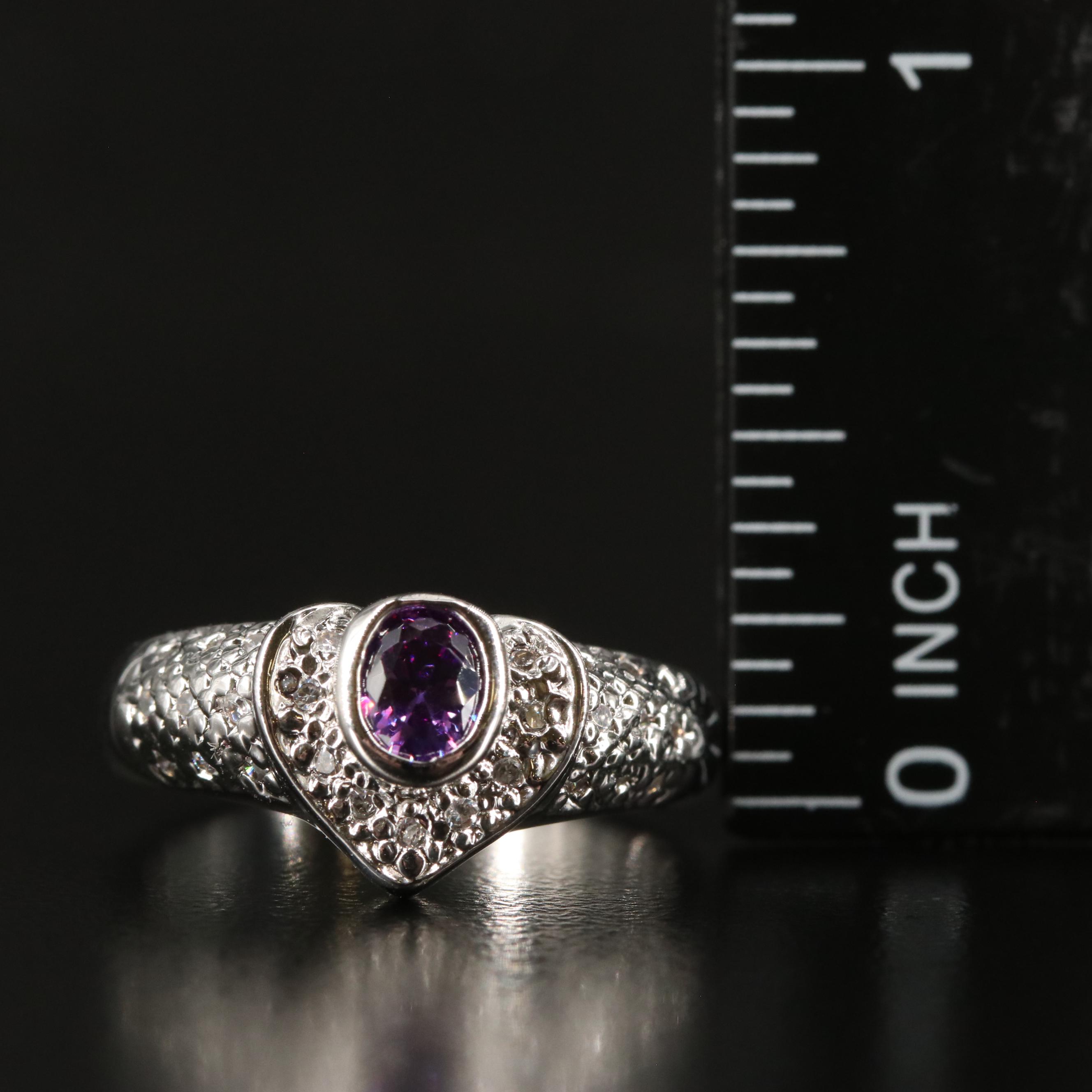 Sterling Cubic Zirconia Ring
