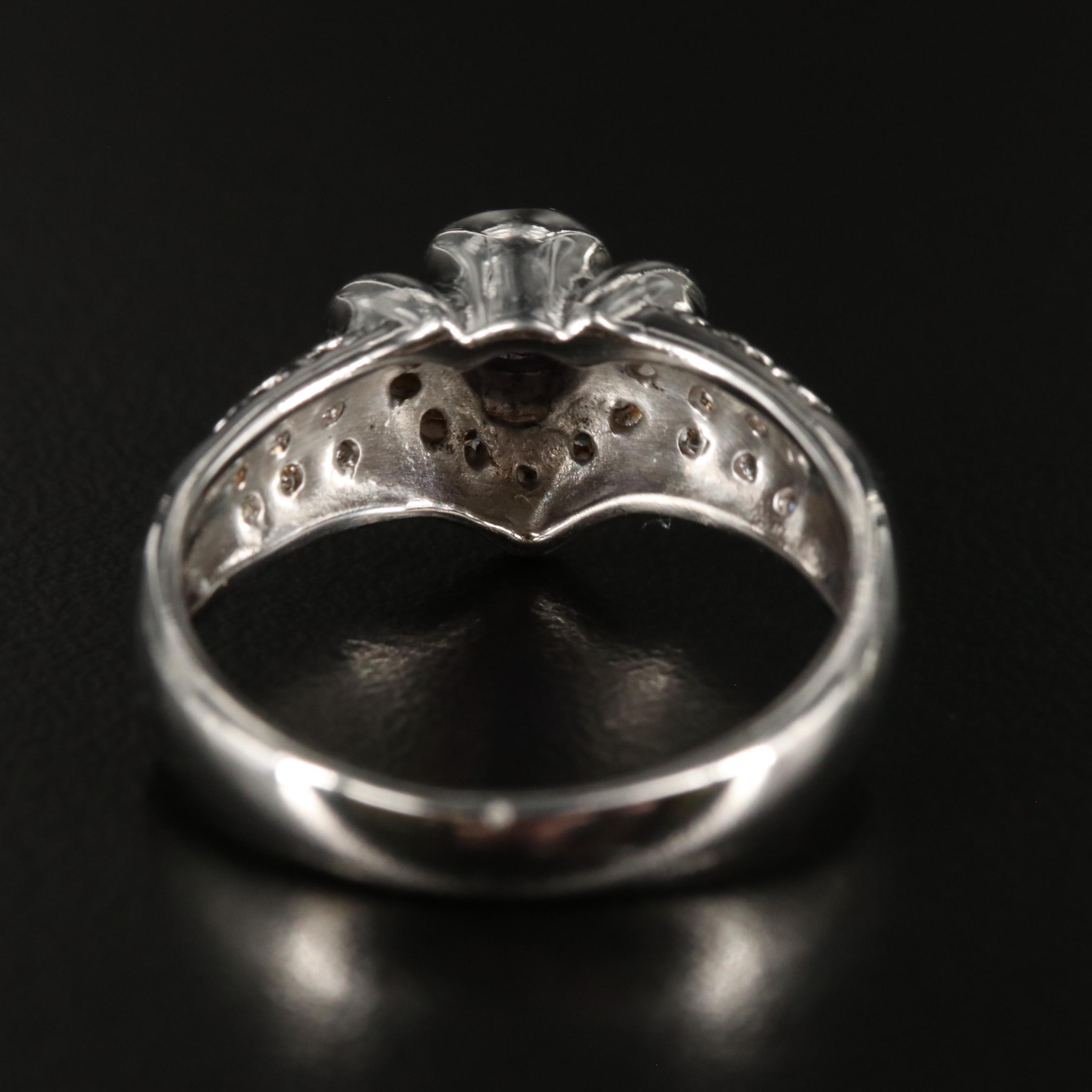 Sterling Cubic Zirconia Ring