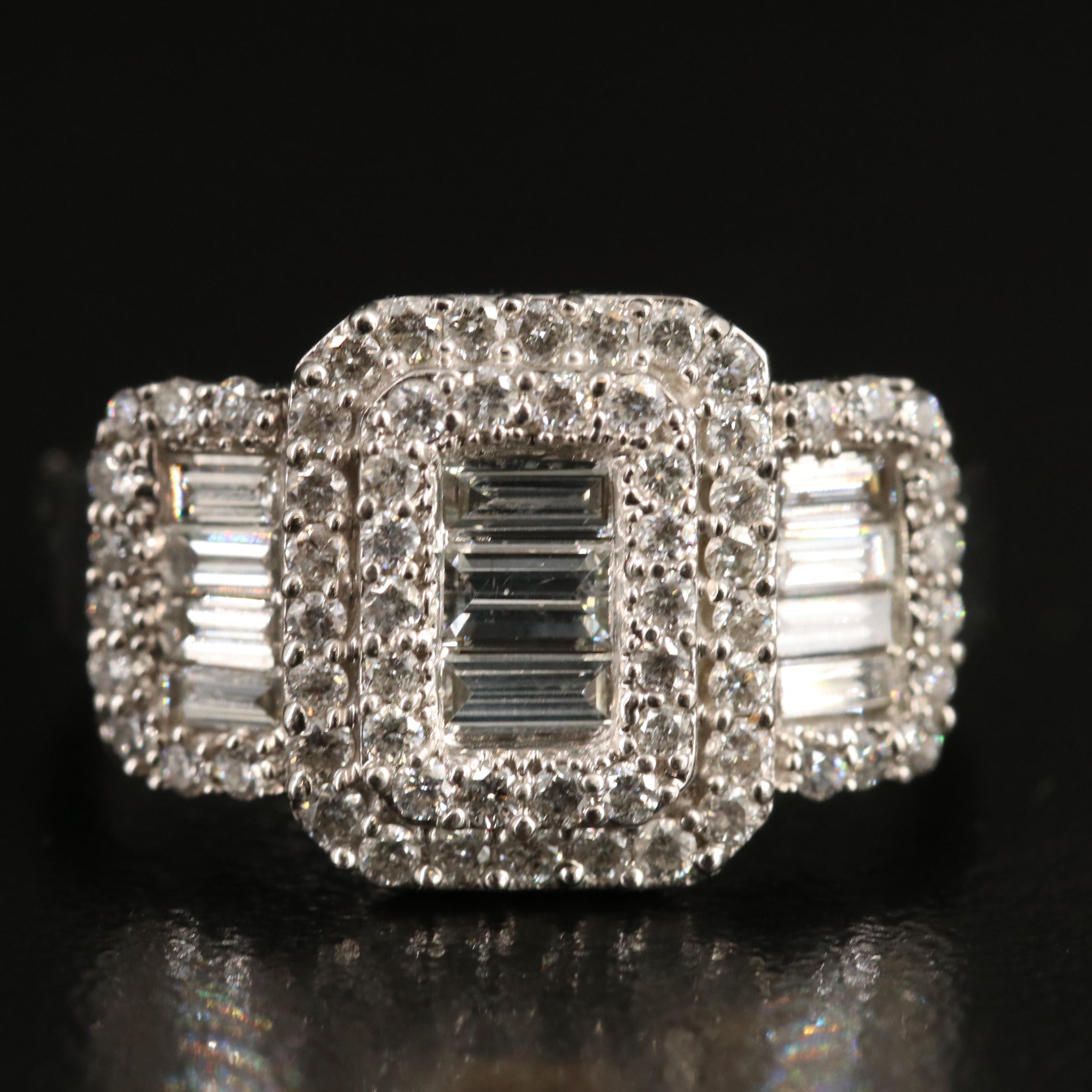 EFFY 14K 1.08 CTW Diamond Ring