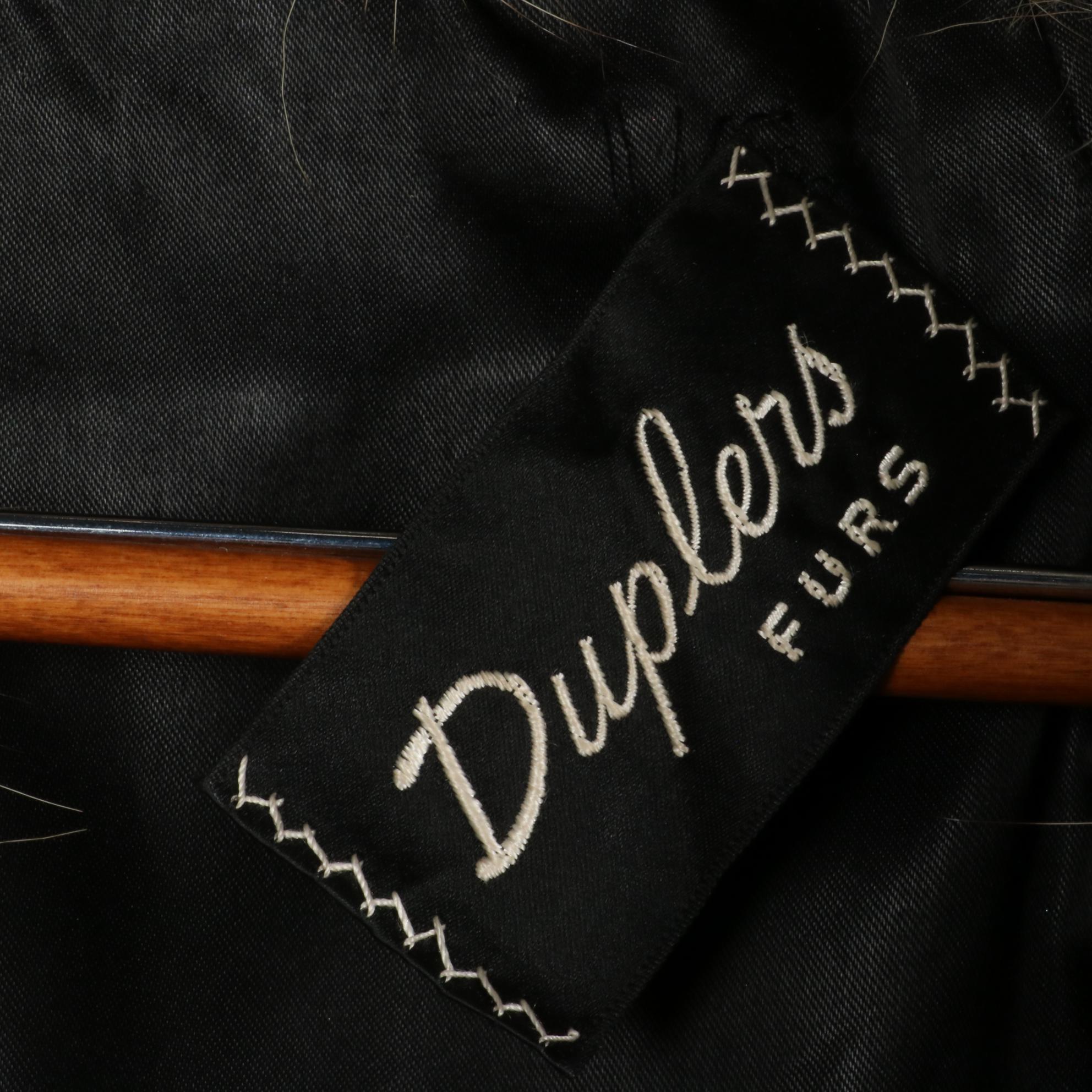 Raccoon Fur Stroller Coat from Duplers Furs