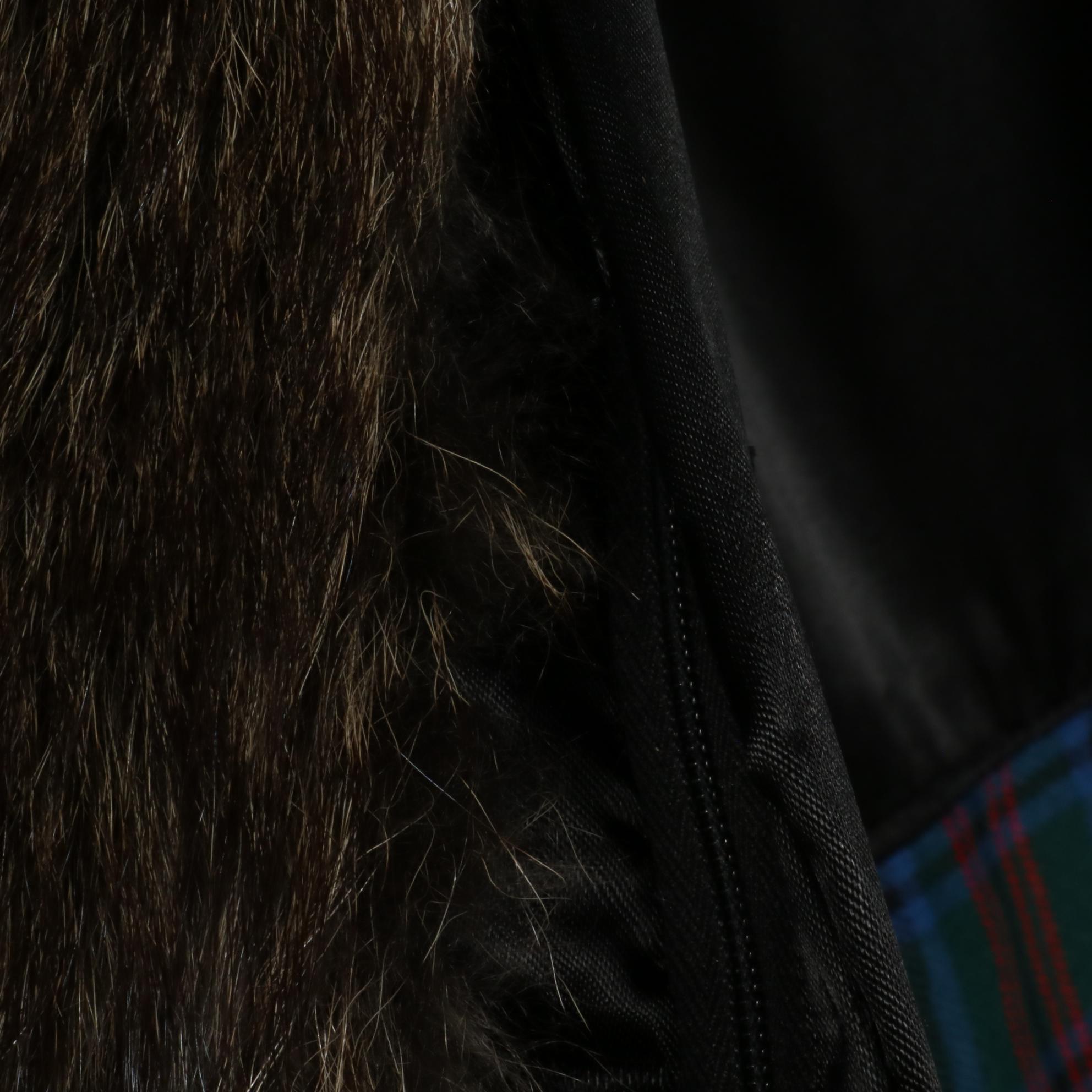 Raccoon Fur Stroller Coat from Duplers Furs